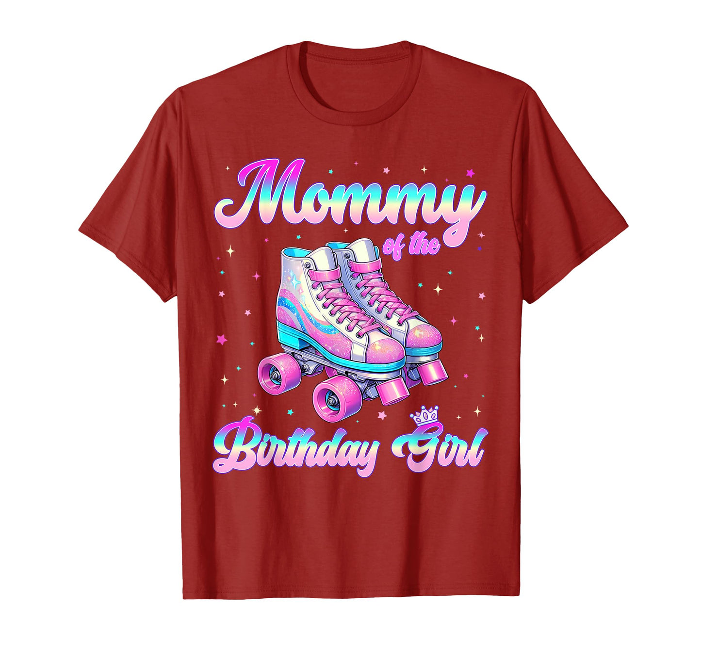 Mommy Of The Birthday Girl Tie Dye Birthday Girl Family T-Shirt