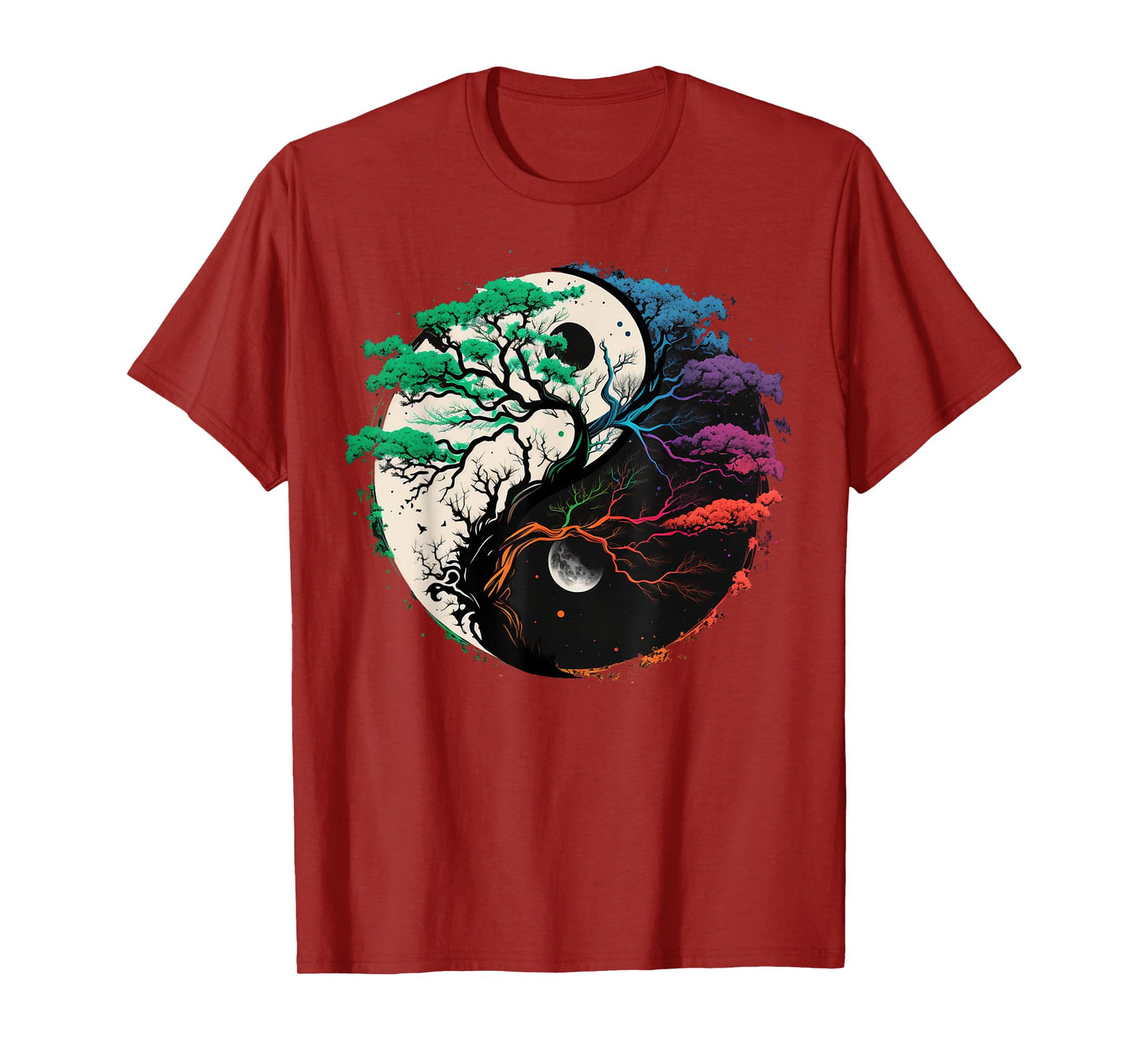 Yin Yang Tree of Life T-Shirt