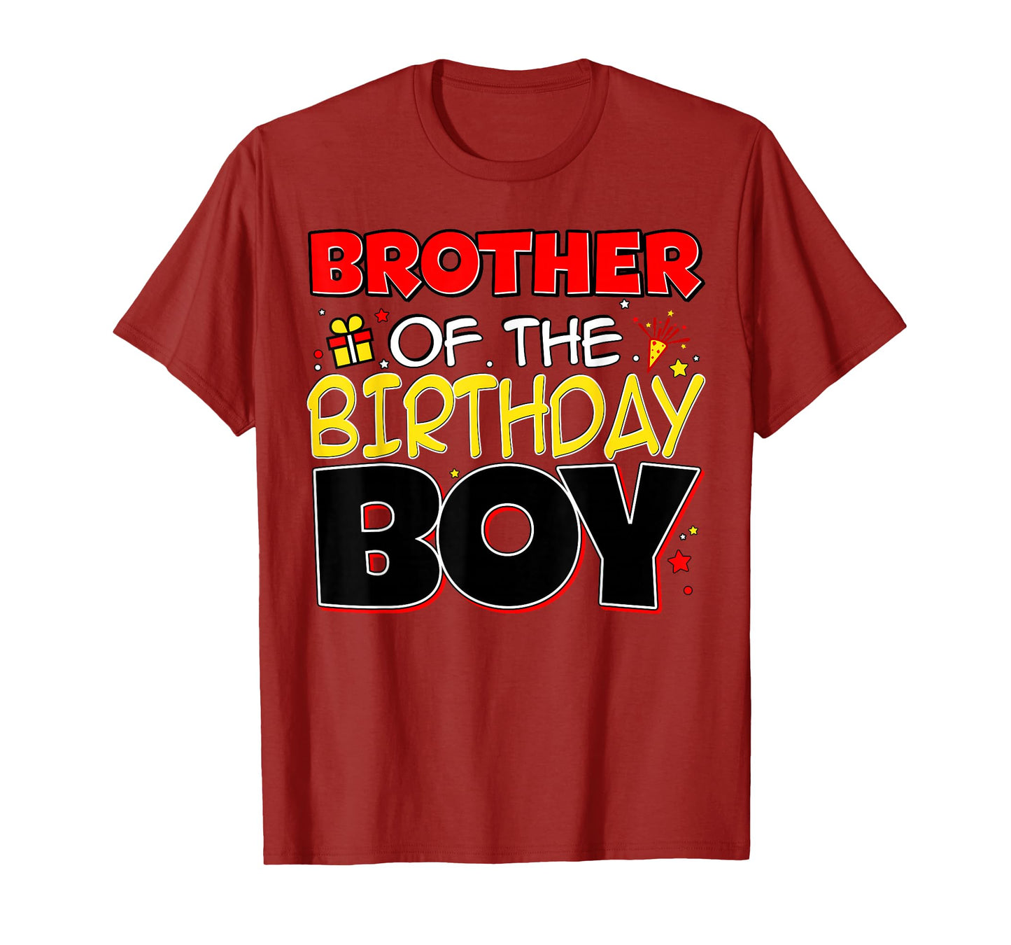 Brother Of The Birthday Boy Family Party Birthday Outfit T-Shirt