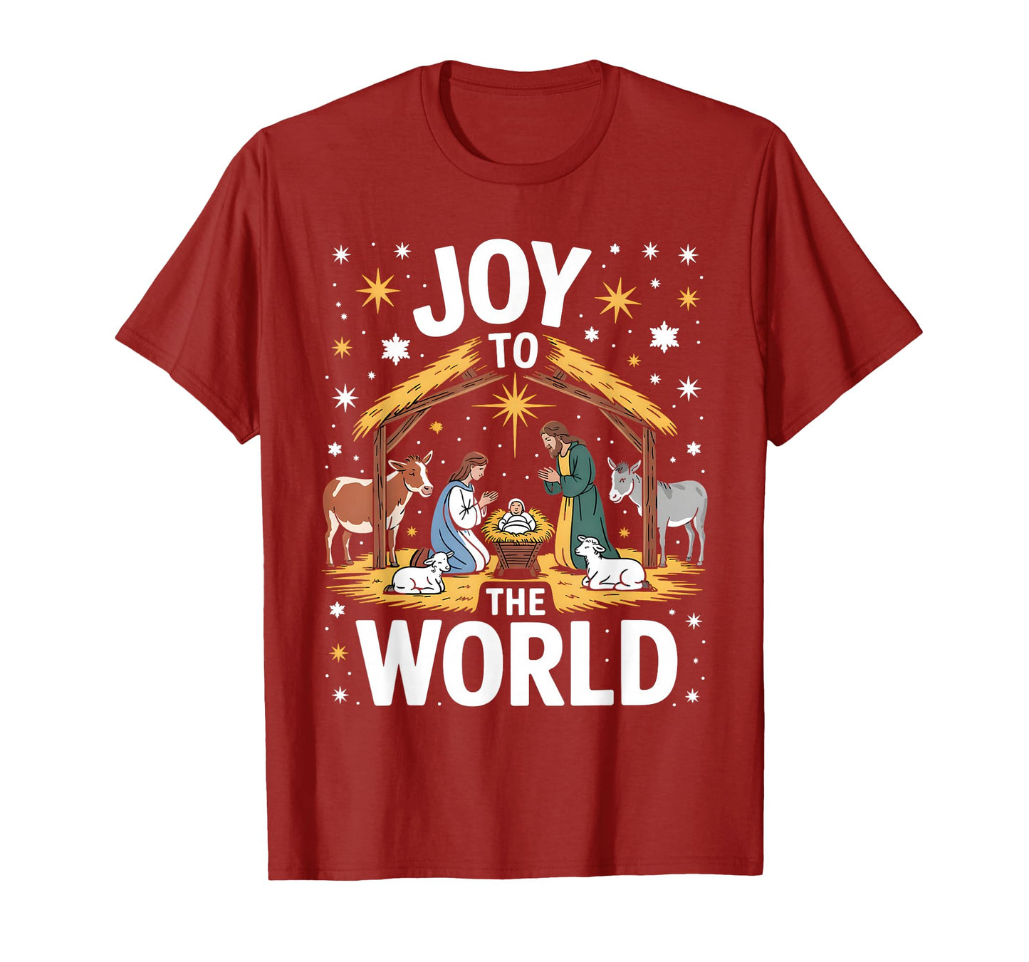 Christian Christmas Quotes Jesus Christ Bible Nativity T-Shirt