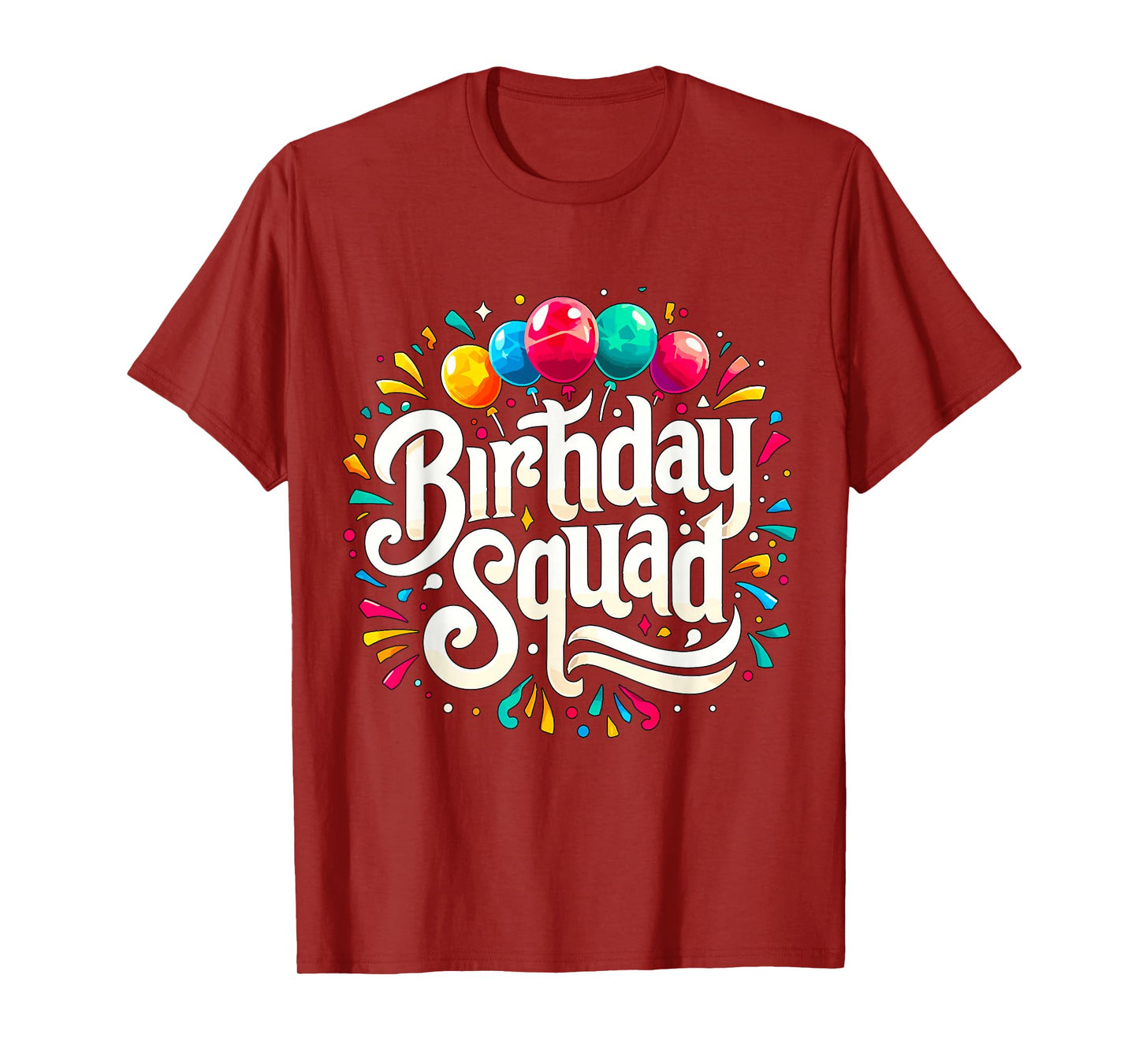 Birthday Squad Birthday Crew Party T-Shirt