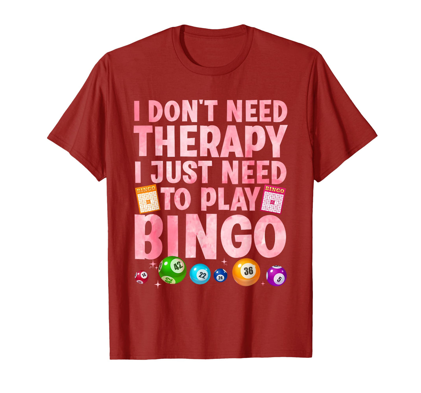 Cute Bingo Novelty For Men Women Bingo Lover Bingo Player T-Shirt