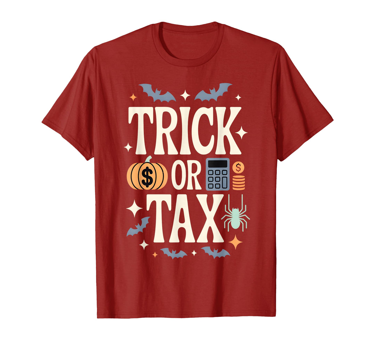 Accountant Halloween Tax Season Accounting T-Shirt