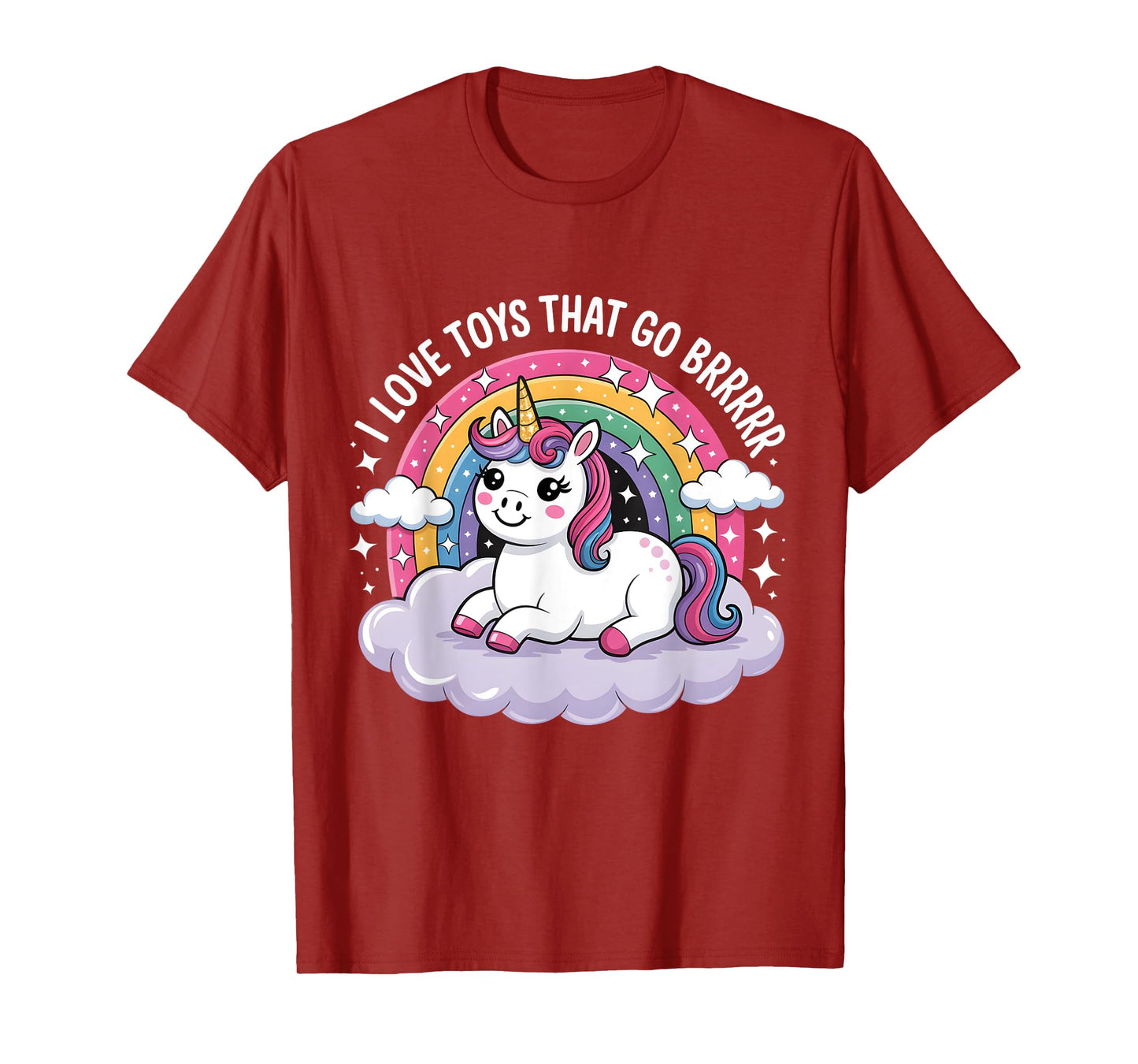 I Love Toys That Go Brrr Funny Inappropriate Embarrassing T-Shirt