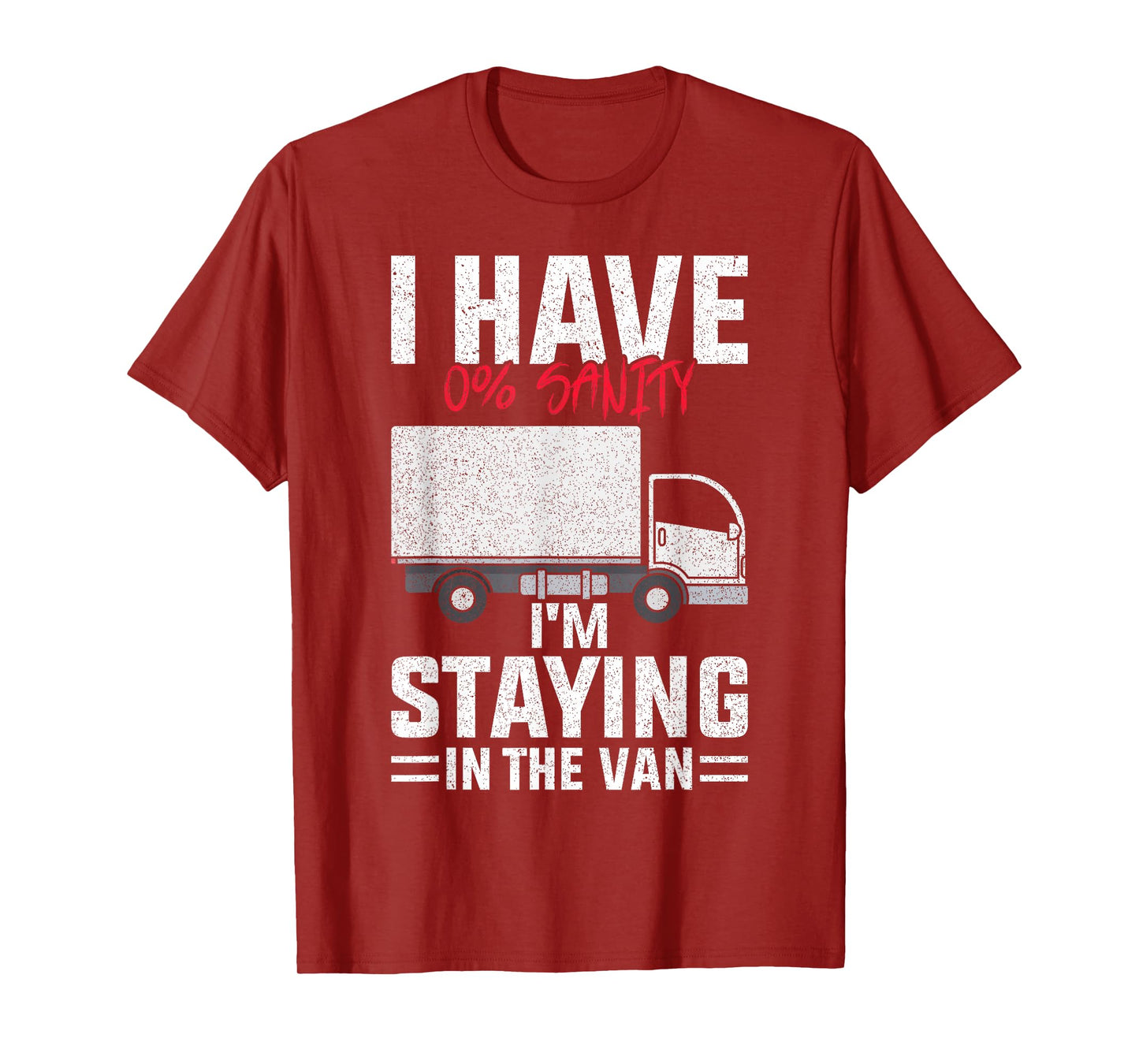 Funny I'm Staying In Tha Van Phasmophobia man women T-Shirt