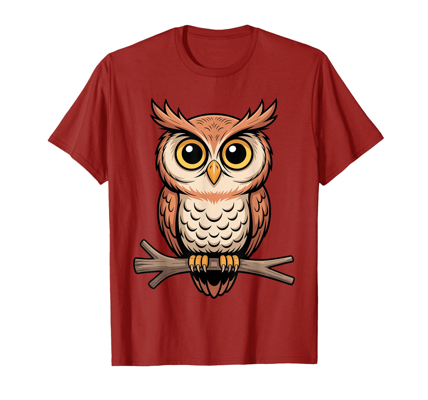Cute Owl Art for Men Women Kids Barn Owls Bird Owl Lover T-Shirt