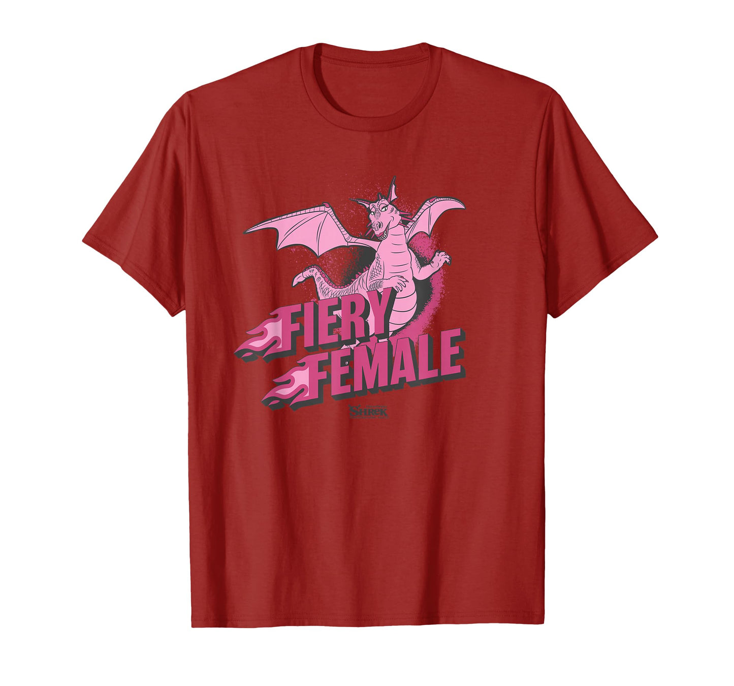 Shrek Dragon Fiery Female T-Shirt