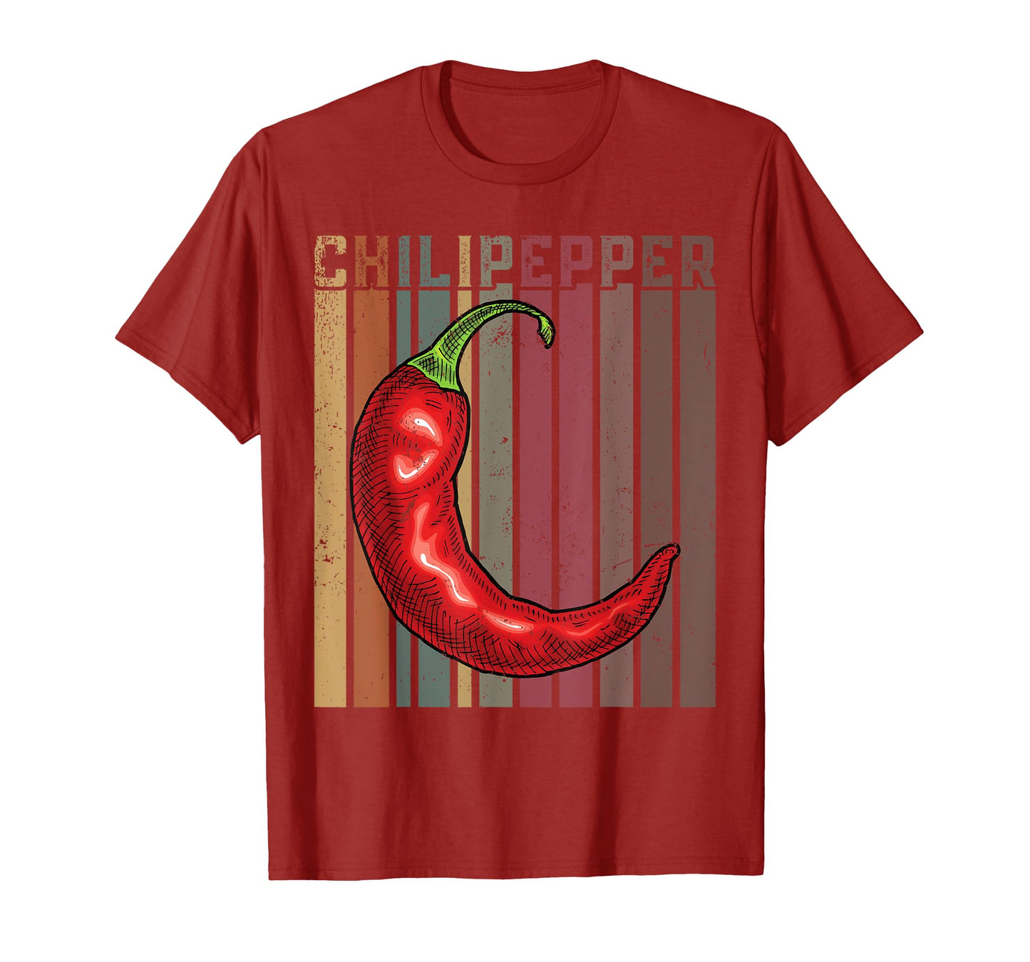 Chili Peppers Red Hot Spicy Pepper Eat Mexican Chili Lovers T-Shirt