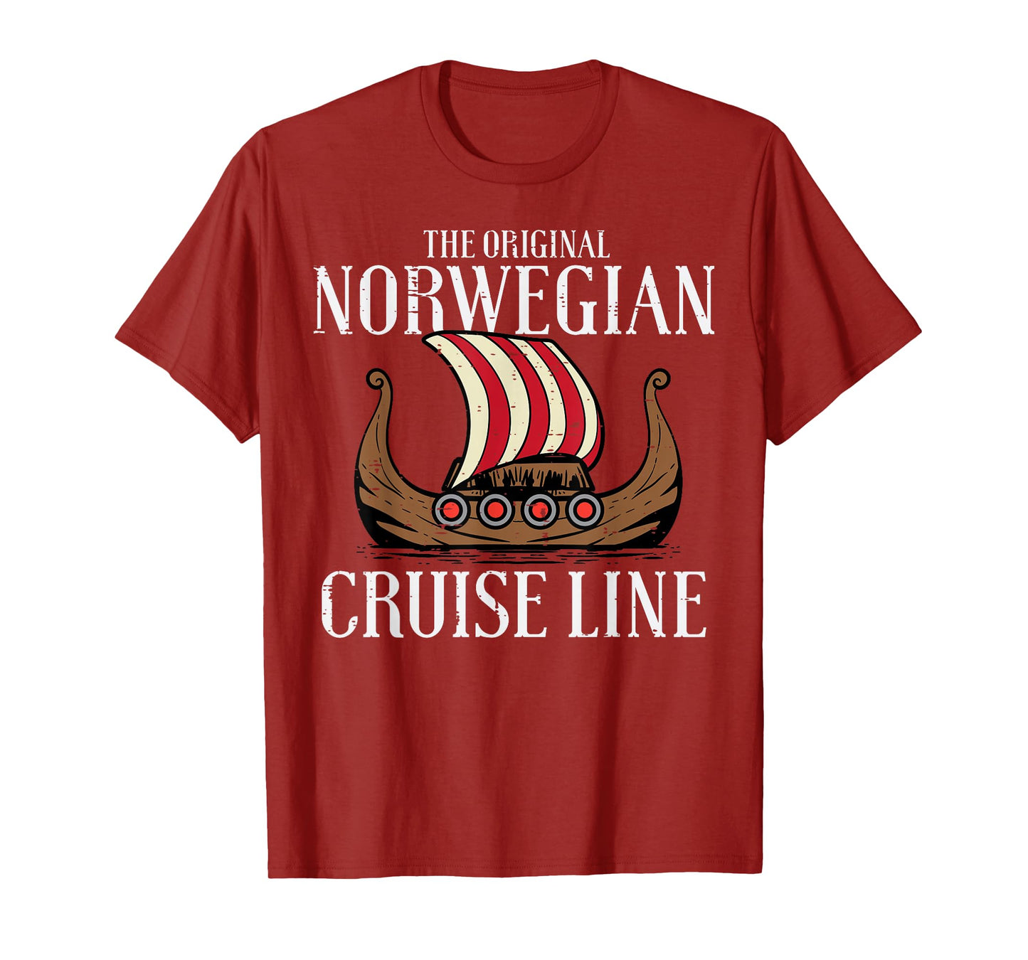 Viking Original Norwegian Cruise Line Funny Men Women Kids T-Shirt