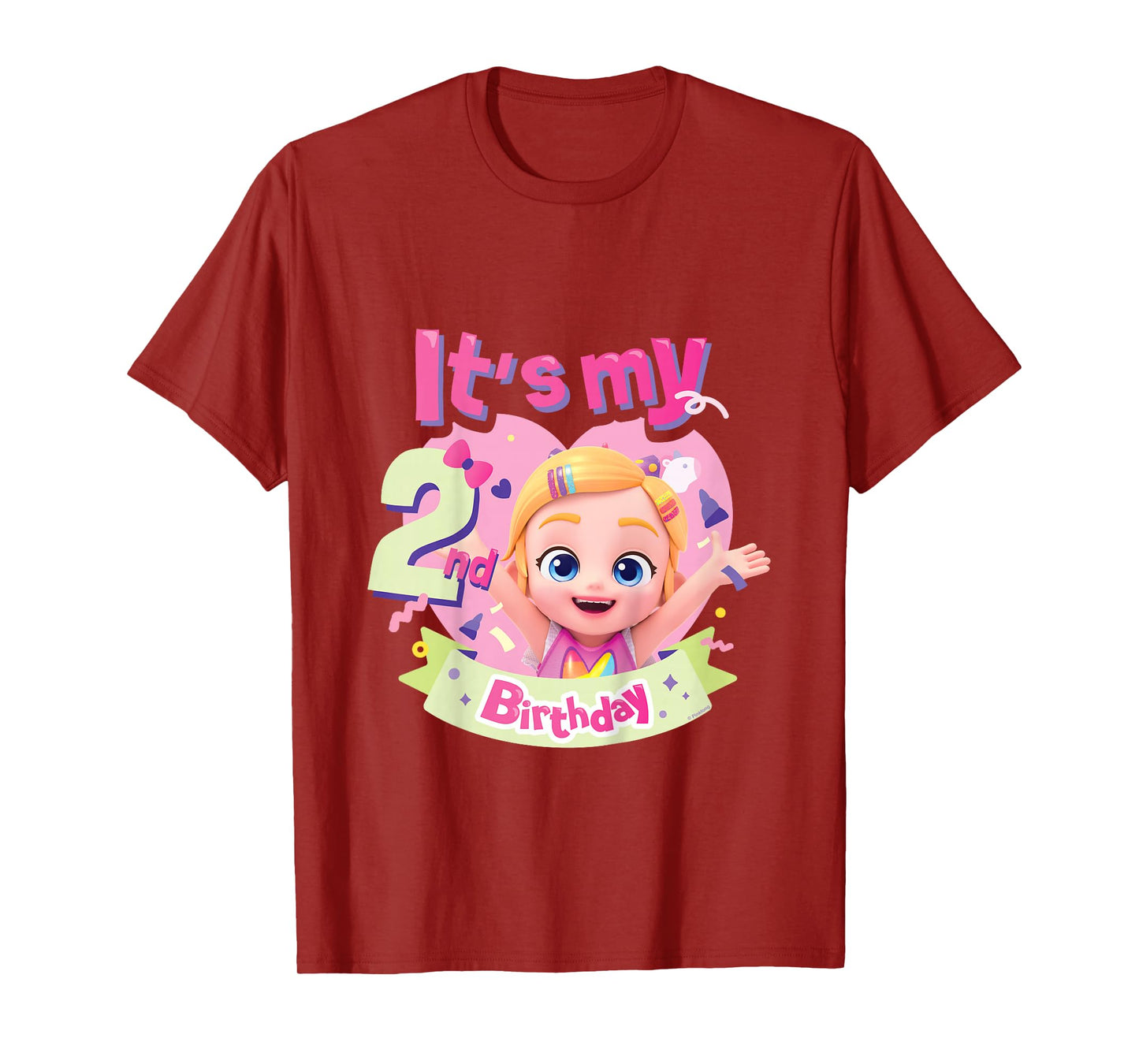 Bebefinn Bora It's My 2nd Birthday Celebration Kids T-Shirt