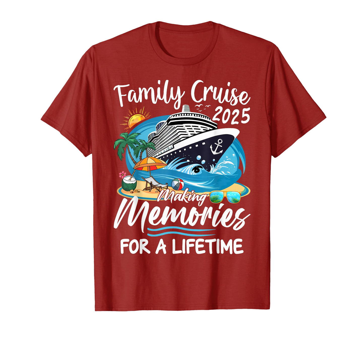 Family Cruise 2025 Vacation Family Reunion Cruise Ship Party T-Shirt