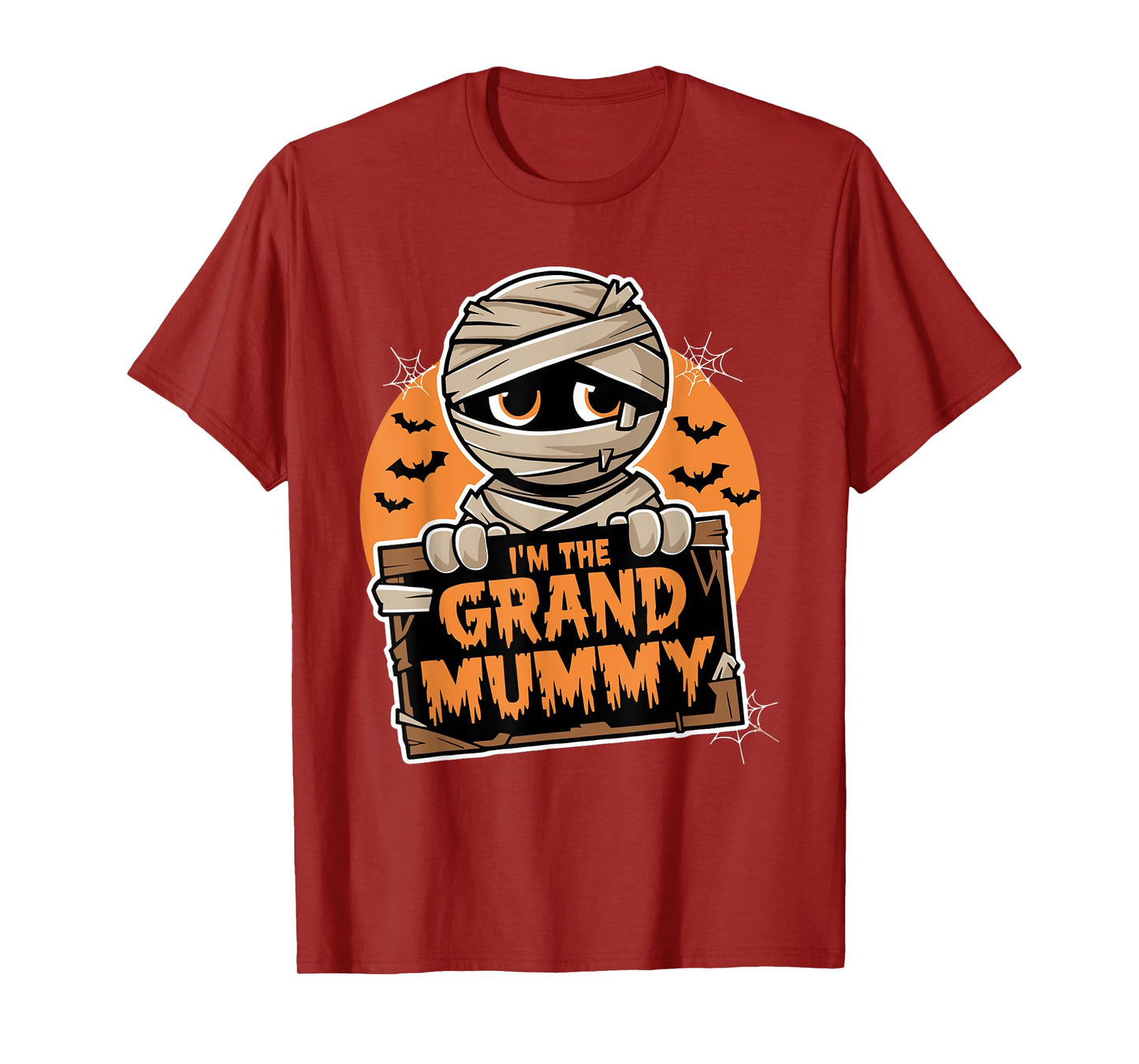 I'm The Grand Mummy Funny Grandma Halloween T-Shirt