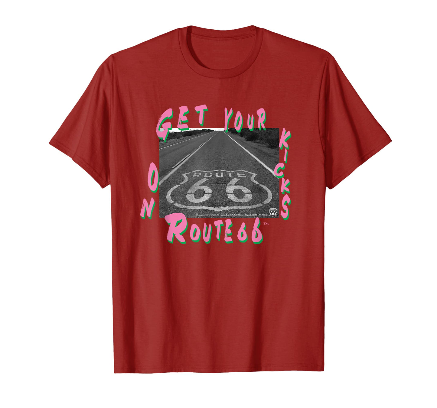 ROUTE 66/ (RT66-04) T-Shirt