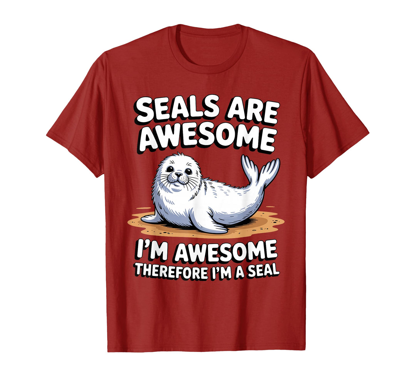 Funny Seal Art For Men Women Kids Sea Lion Seal Lover Seal T-Shirt