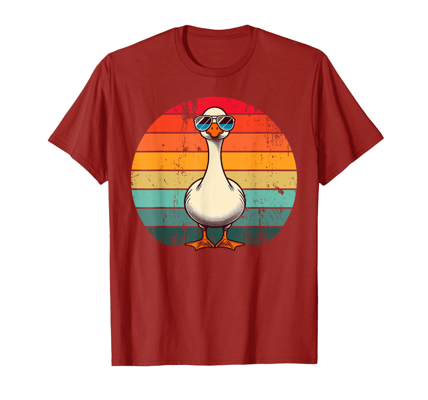 Silly Goose in Sunglasses Pun Meme Pool Funny Goose T-Shirt