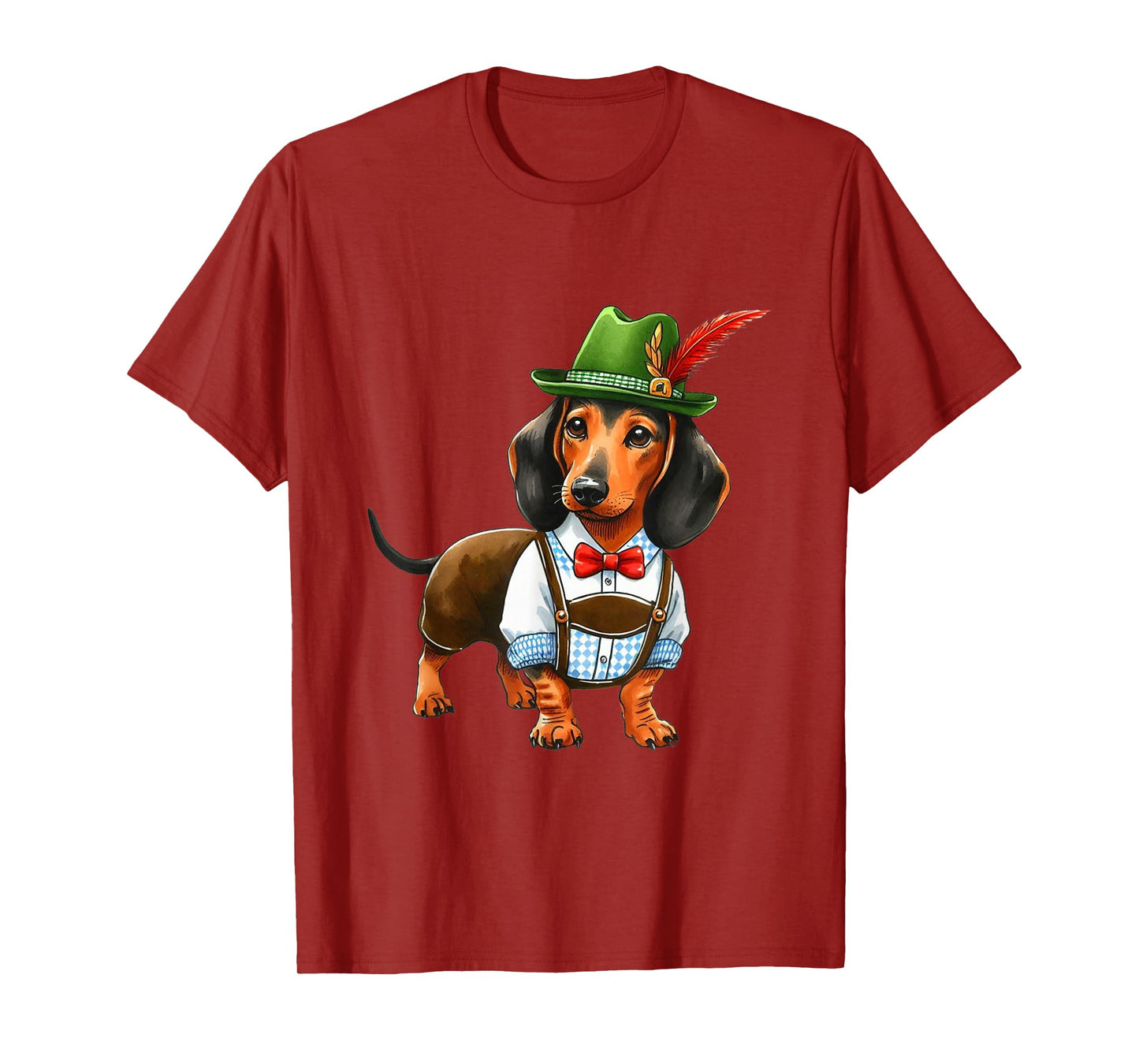 Oktoberfest Dachshund Cute Sausage Dog German Kids Men Women T-Shirt