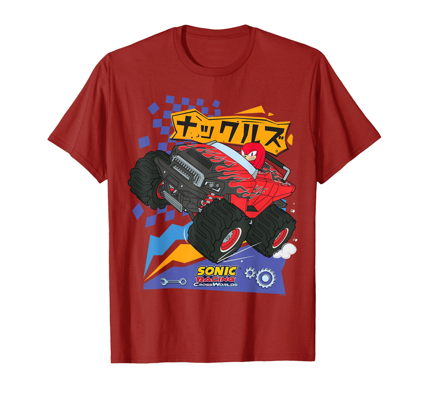 Sonic Racing CrossWorlds - Drive Time Knuckles T-Shirt