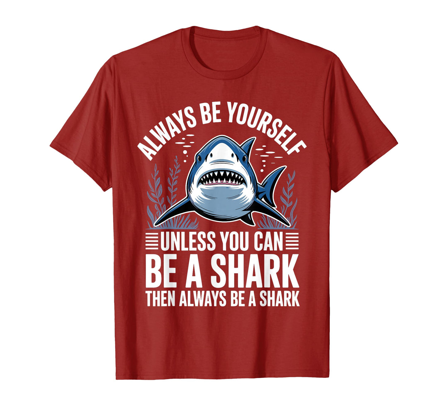 Cool Shark Art For Men Women Great White Hammerhead Shark T-Shirt