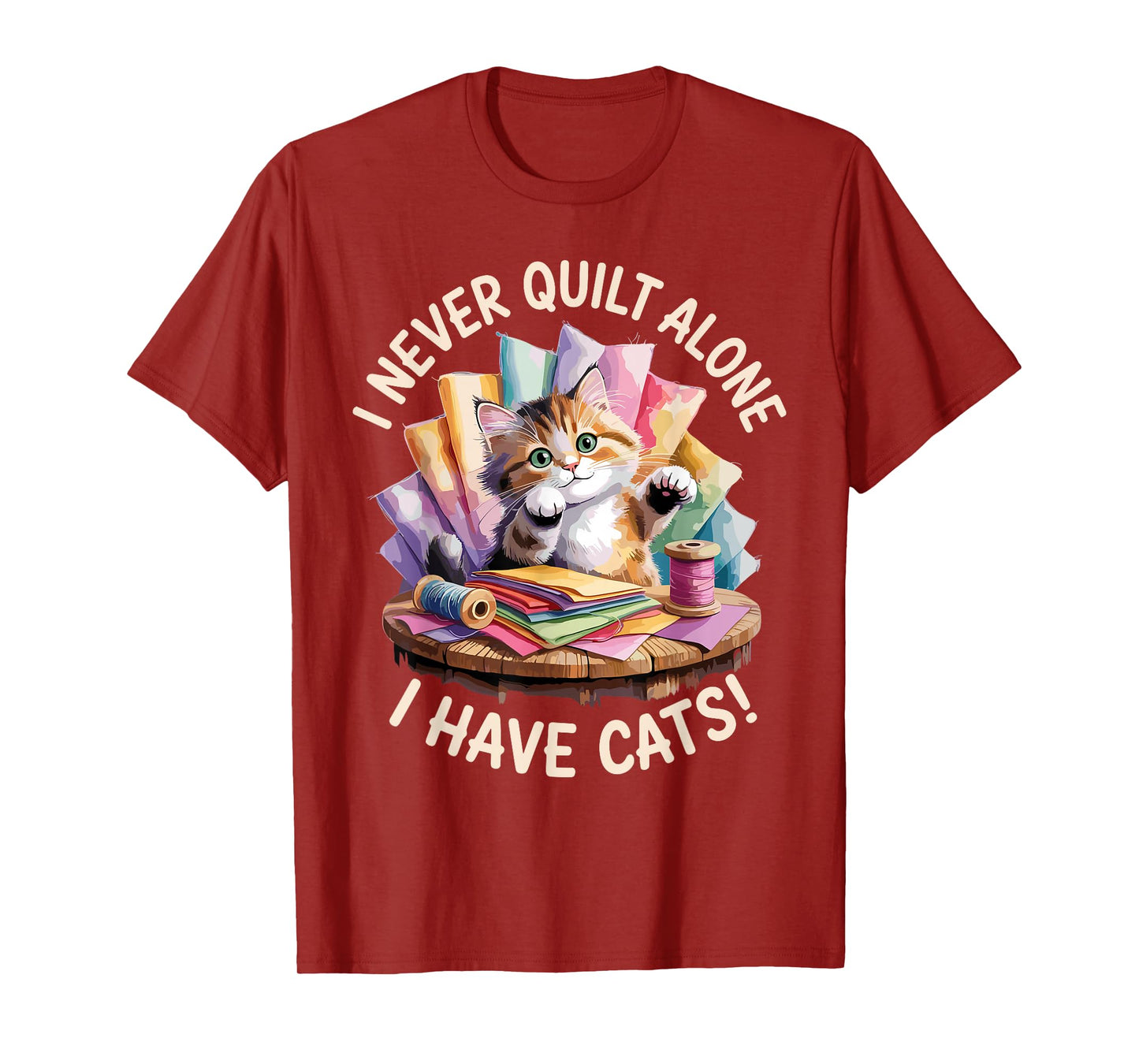 Funny Quilting Art for Men Women Quilt Lover Sewing Quilter T-Shirt