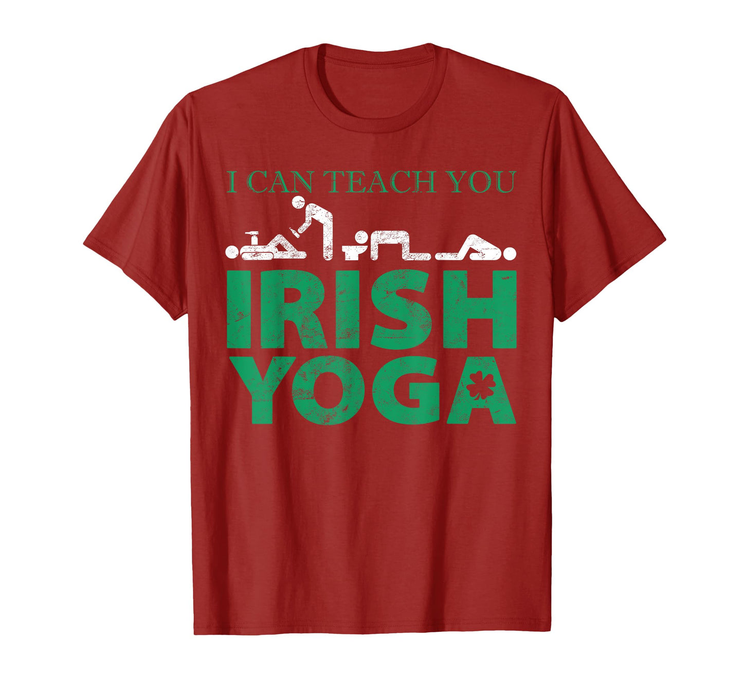 I Can Teach You Irish Yoga St Patricks Day Gift Graphic T-Shirt