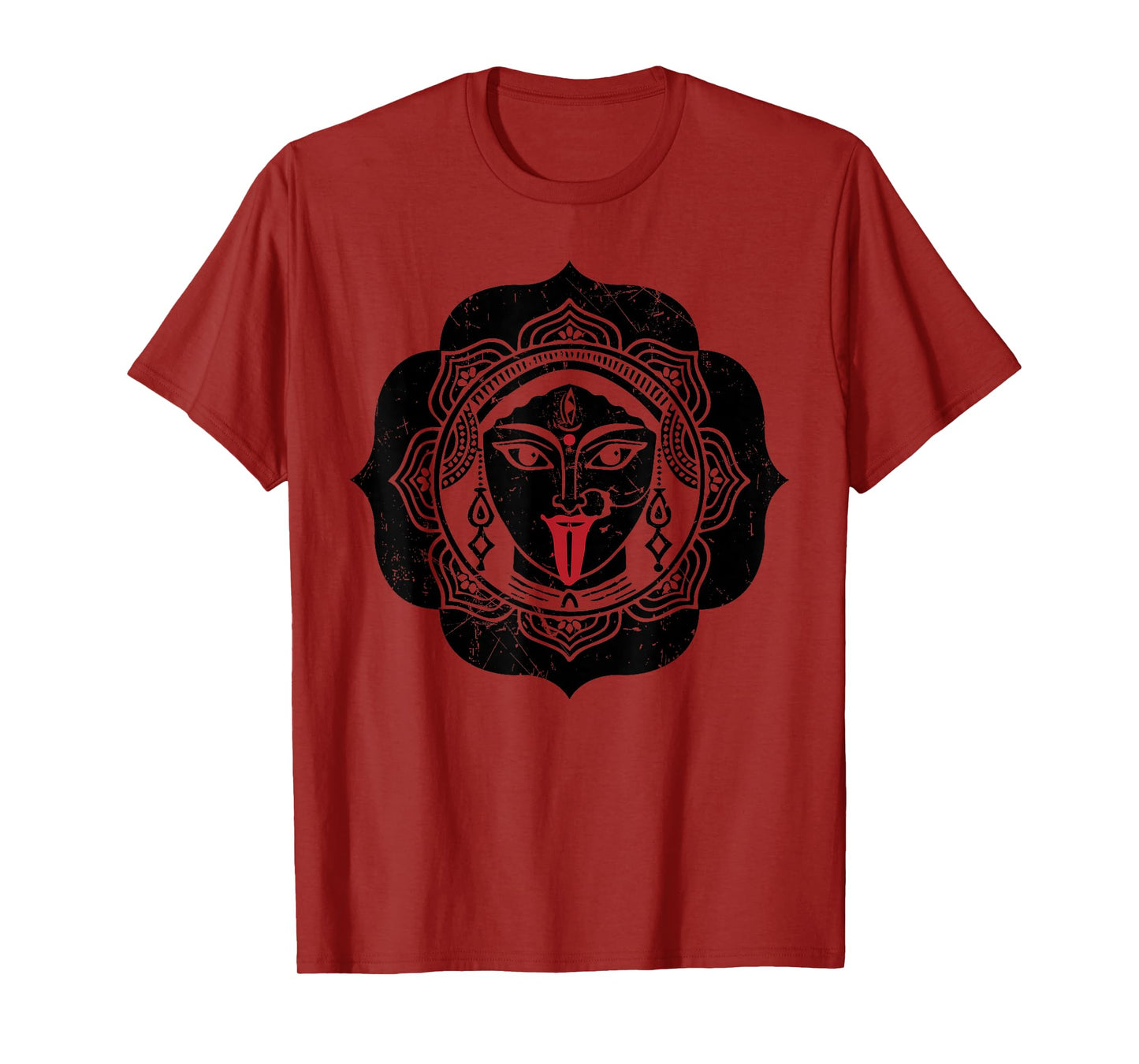 Kali Hindu Deity Goddess Indian Sacred Yoga Puja Kali T-Shirt