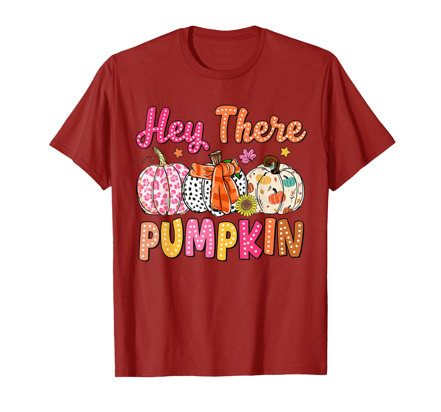 Funny Its Fall Yall Hey There Pumpkin Autumn Tis The Season T-Shirt