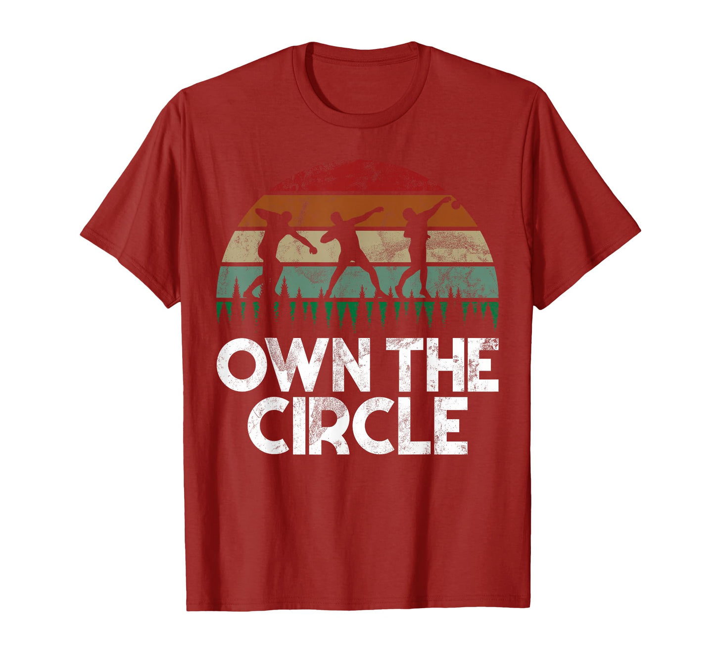 Own the Cirlce Shot Put T-Shirt