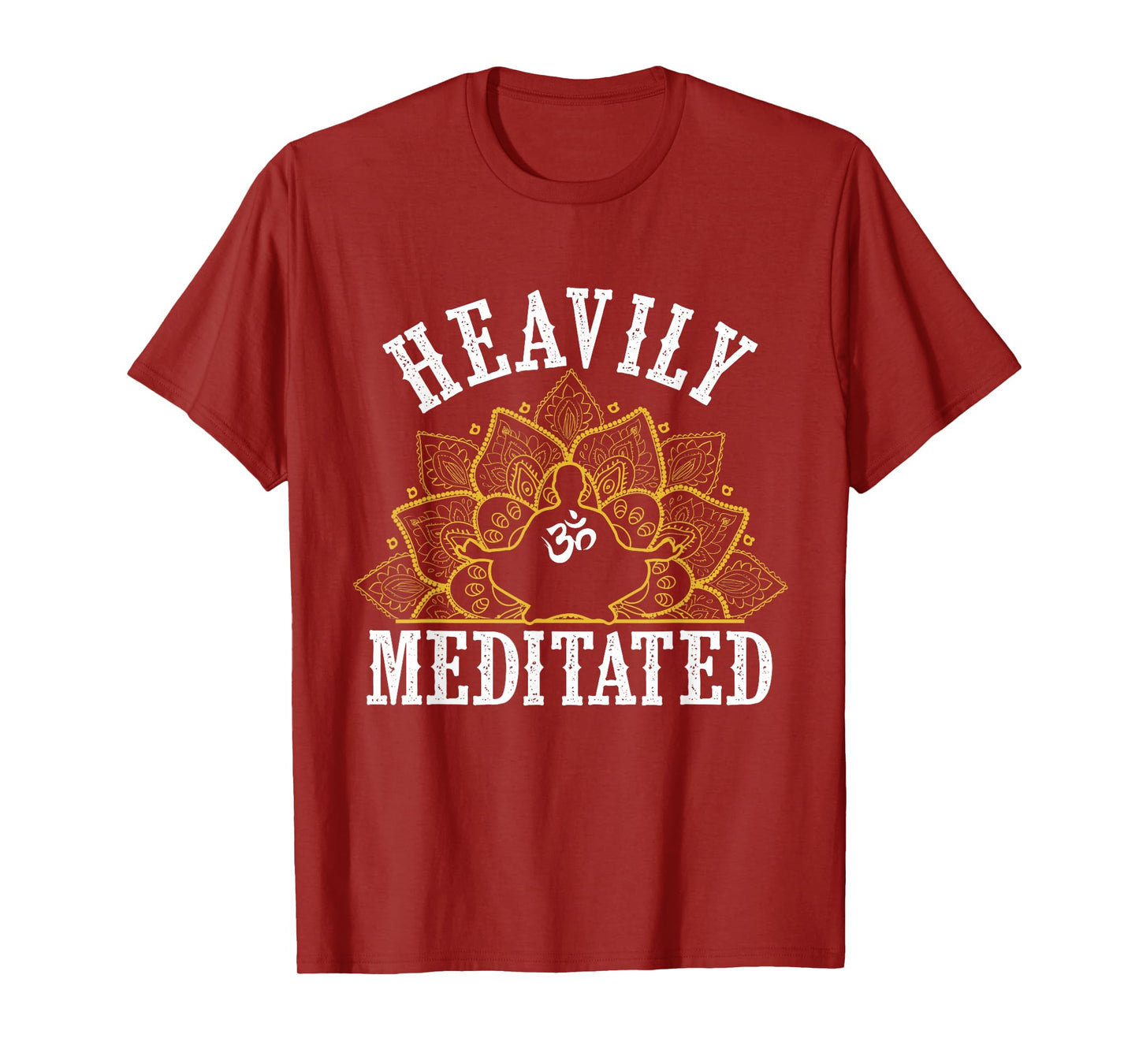 Funny Heavily Meditated Yoga Meditation T-Shirt T-Shirt