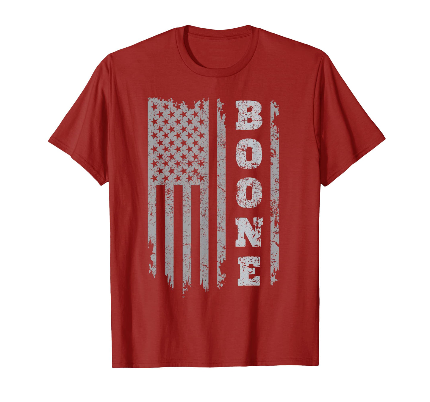Boone Family Name I Love Boone Personalized Vintage T-Shirt
