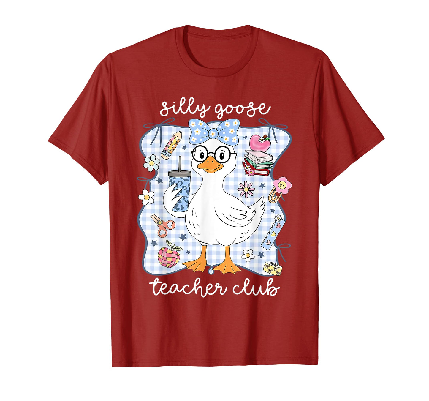 Silly Goose Teacher Club Back to School Funny First Day T-Shirt