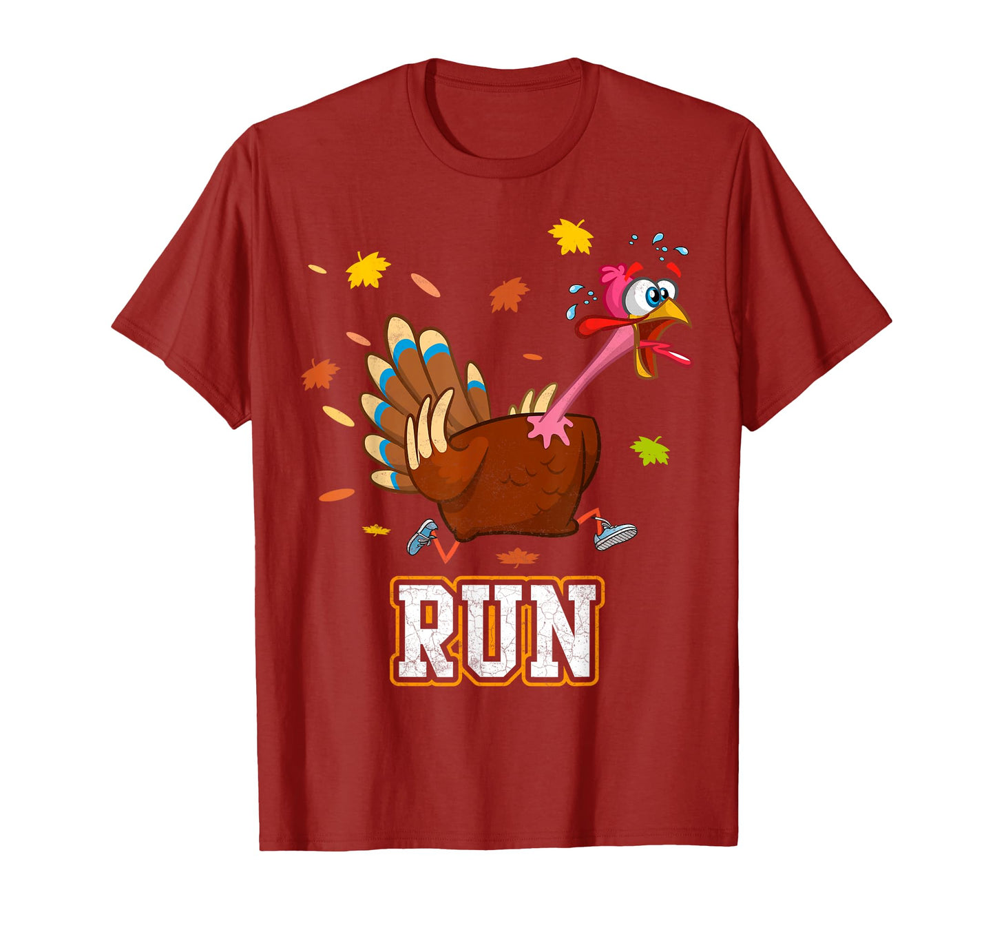 Thanksgiving Turkey Running Outfit Gear Costume Turkey Trot T-Shirt