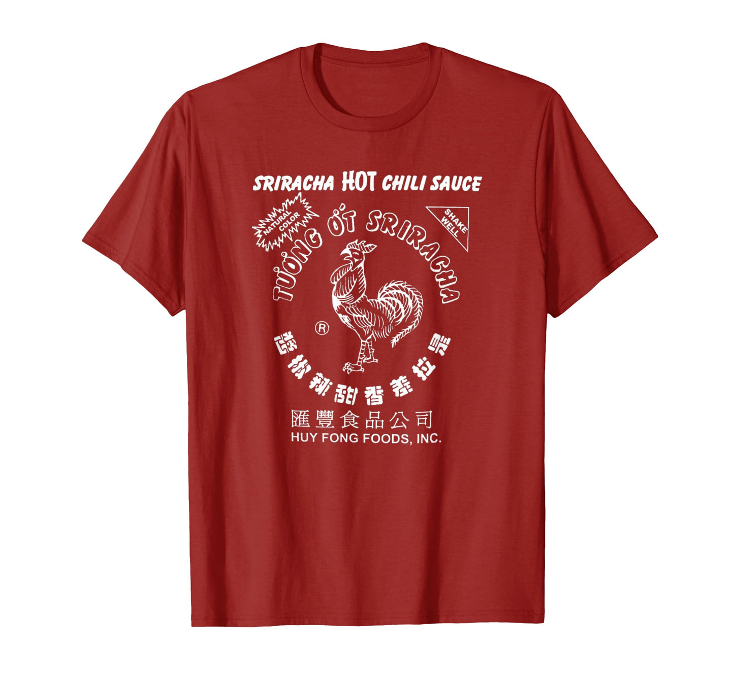 Funny Sriracha Hot Chili Sauce Gift T-Shirt