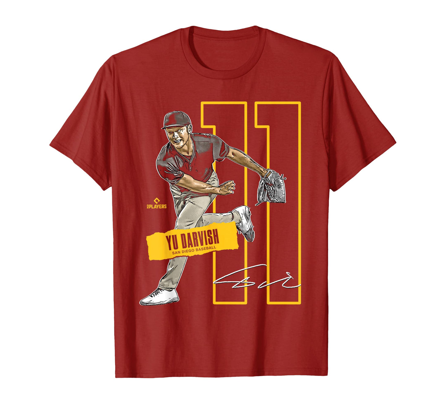 Yu Darvish | San Diego Baseball Players | MLBYU 301N T-Shirt