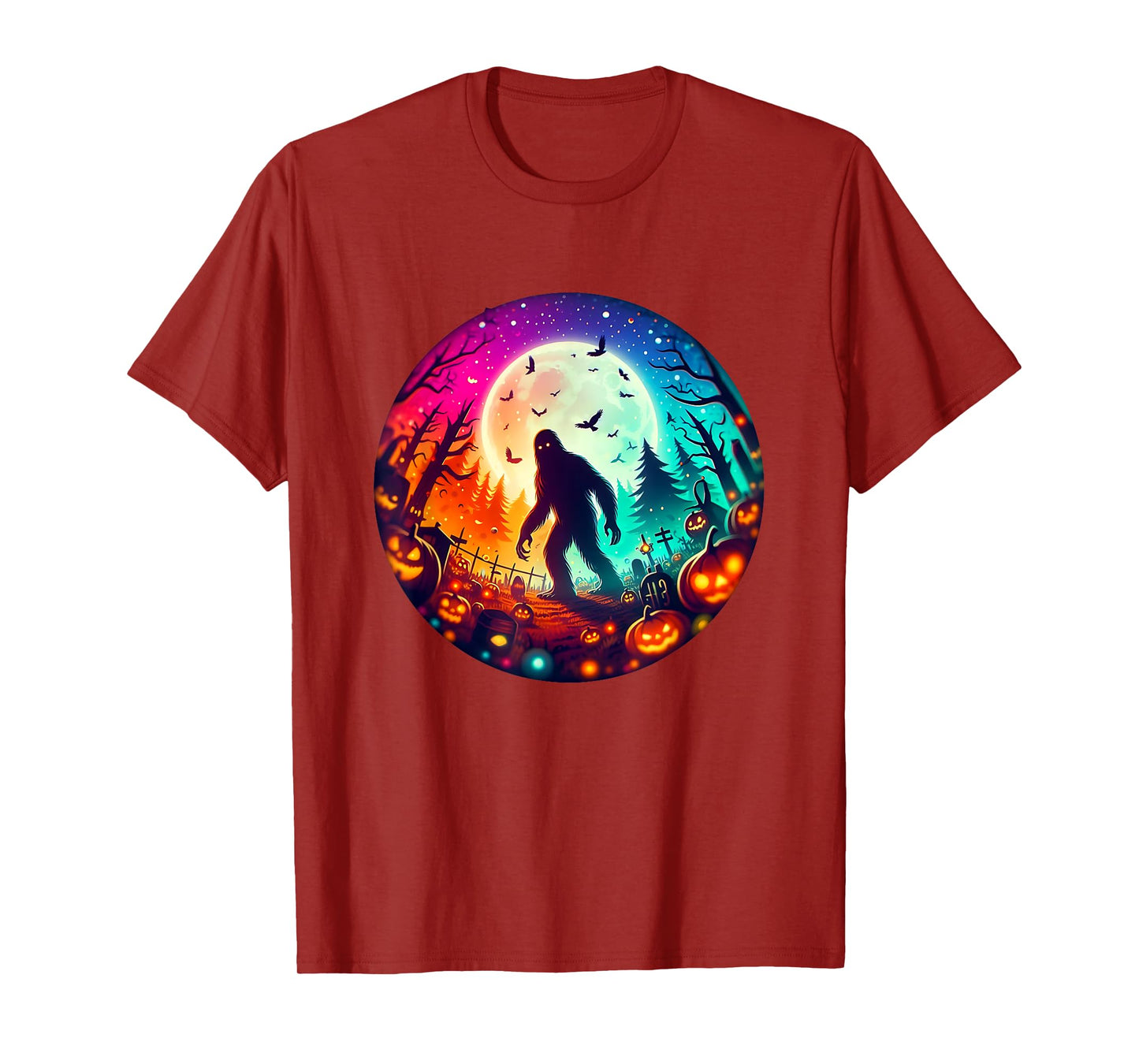 Bigfoot sasquatch Halloween Men Women Boys Kids Costume Idea T-Shirt