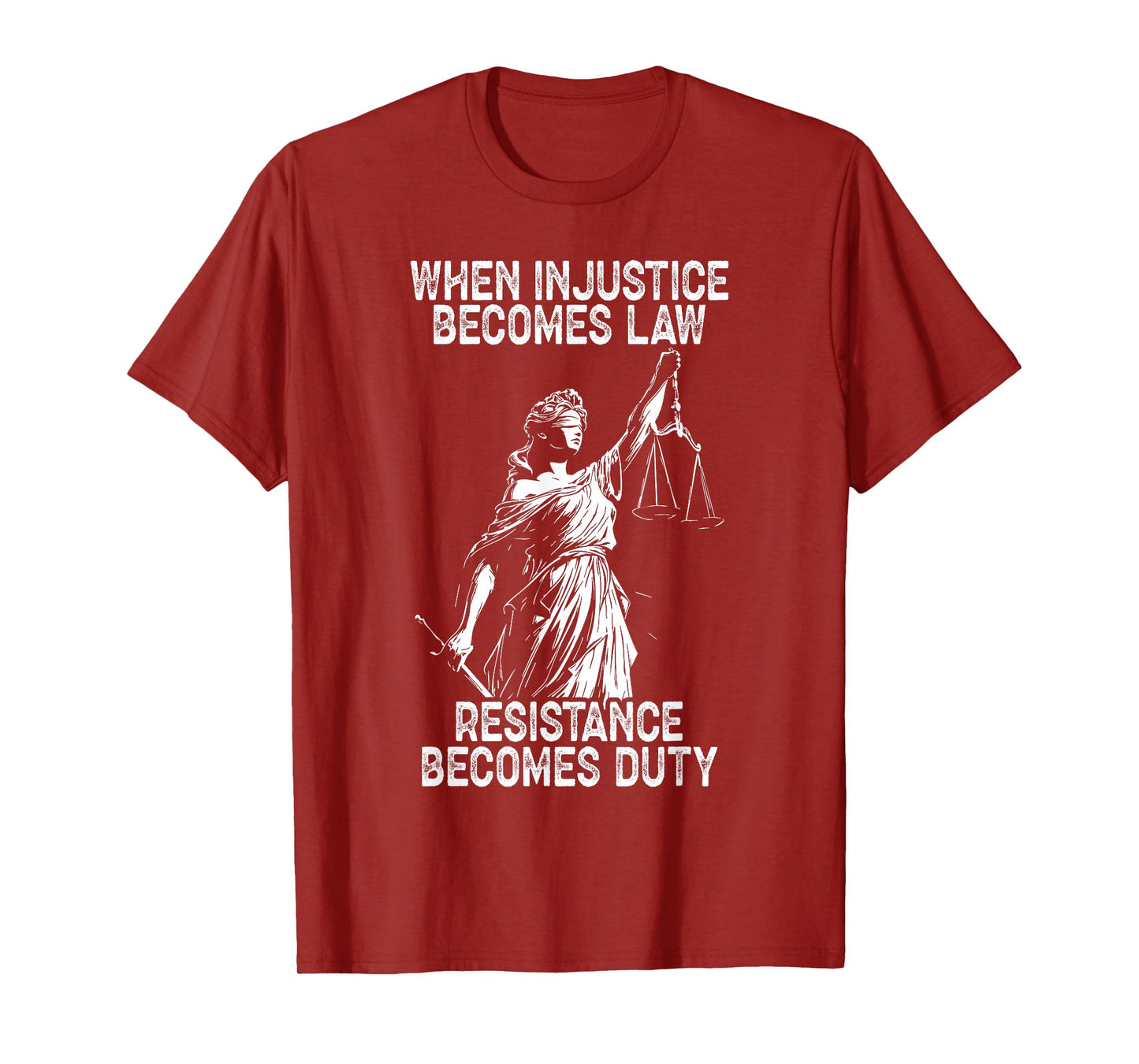 Resistance Justice Activism Political resistance T-Shirt