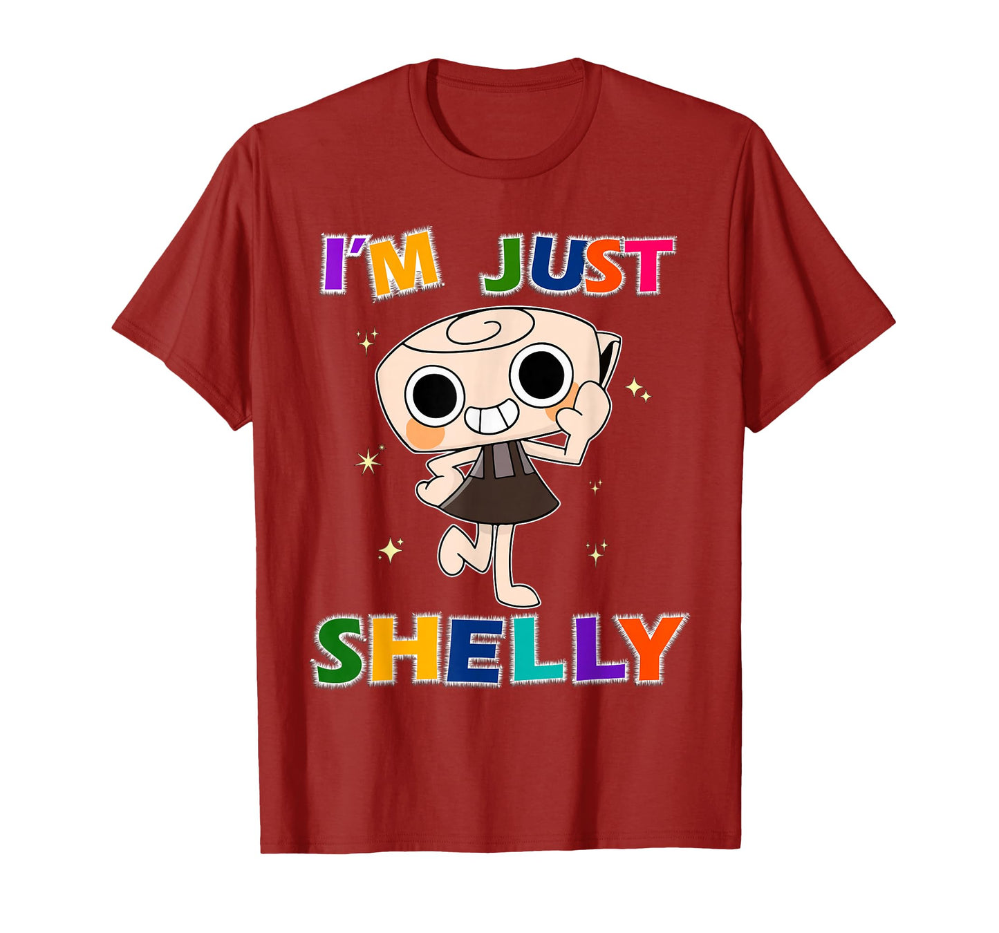 I'm Just Shelly Dandy's Pebble Funny Minimalist Humor Girls T-Shirt