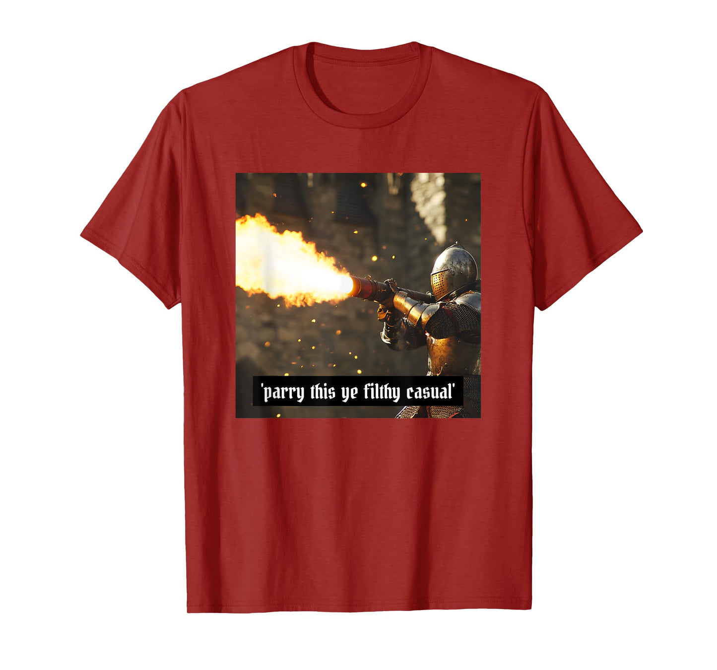 Parry This You Filthy Casual Medieval Knight T-Shirt