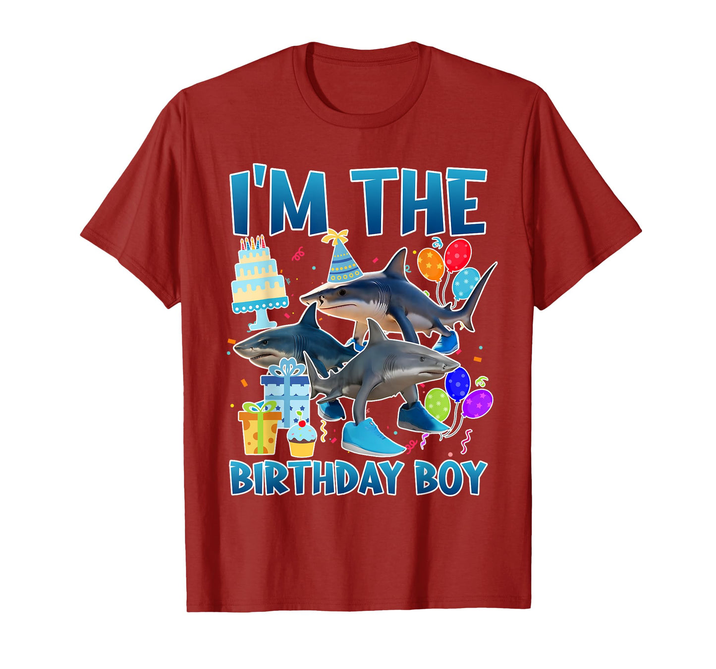 I'm The Birthday Boy Tralalero Tralala Family Matching T-Shirt