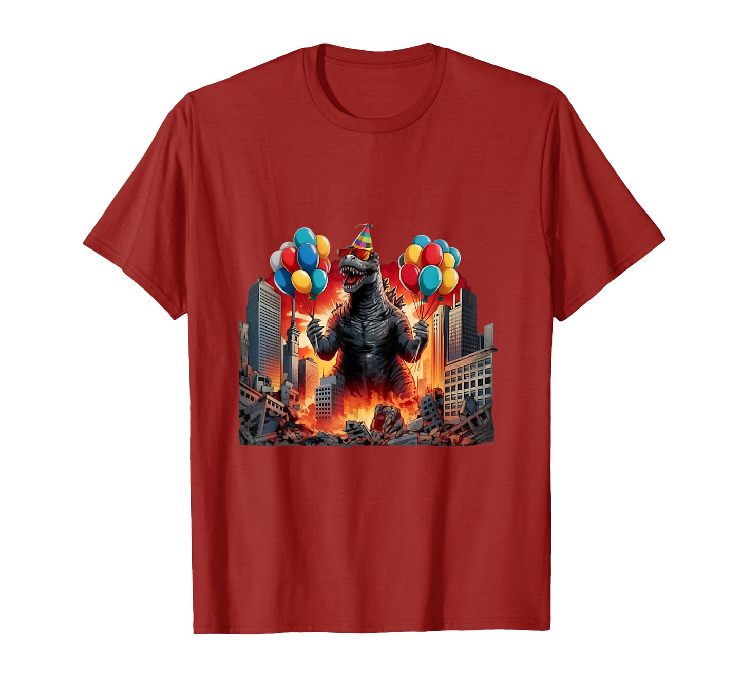 Kaiju Birthday Party Japan Monster Movie Bday Japanese T-Shirt
