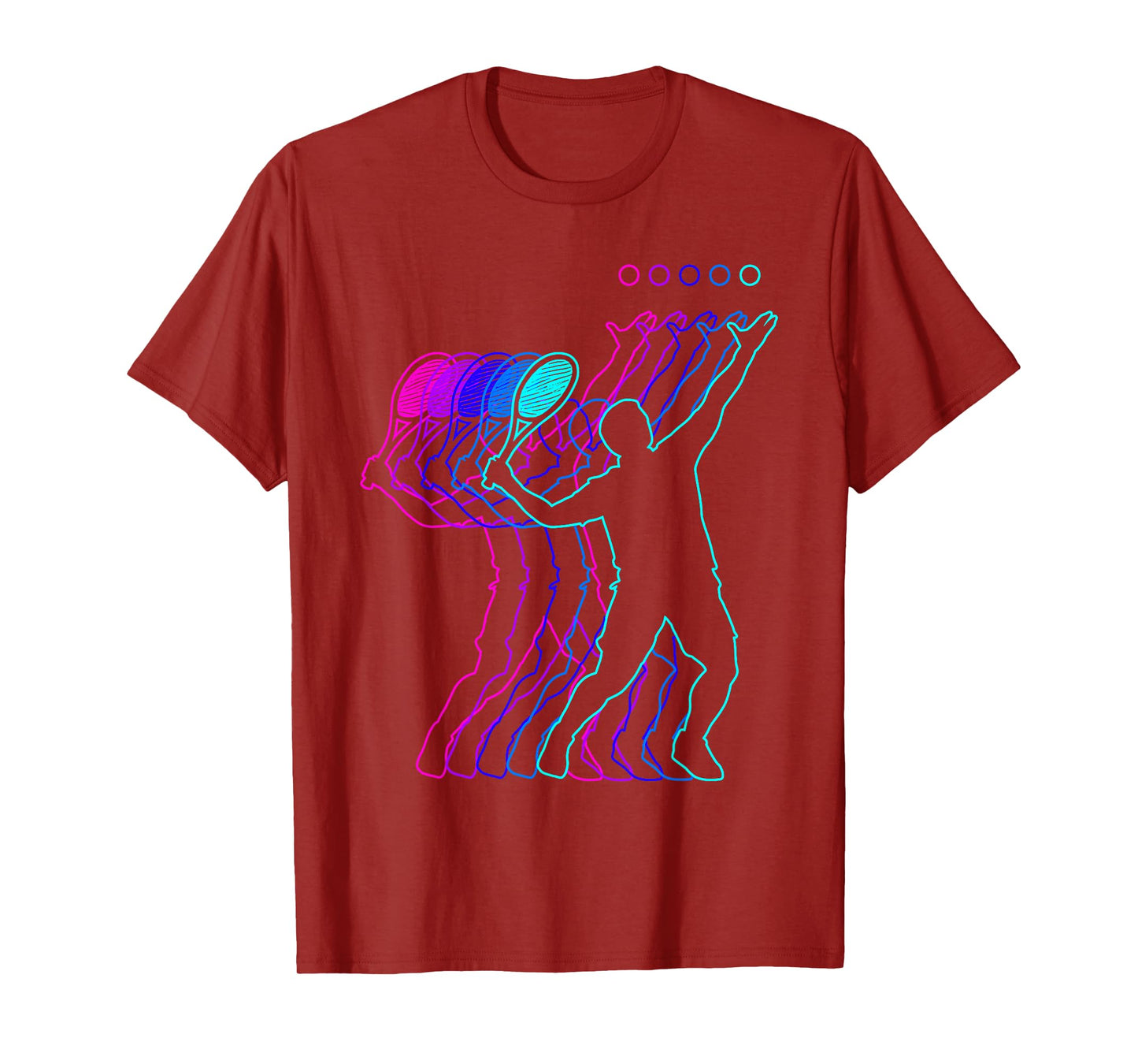 Tennis Player Gift Clothes For Boys Youth Men Kids Teens T-Shirt