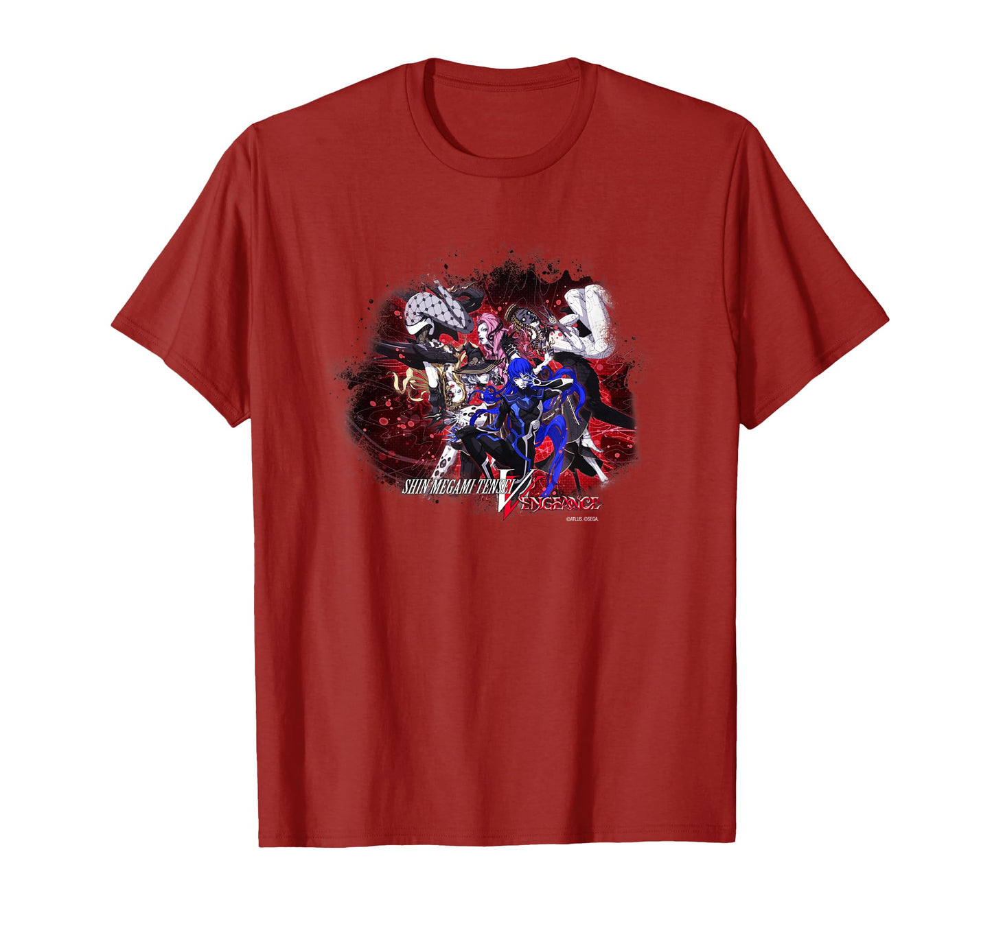 Shin Megami Tensei V: Vengeance Nahobino and Qadistu ATLUS T-Shirt