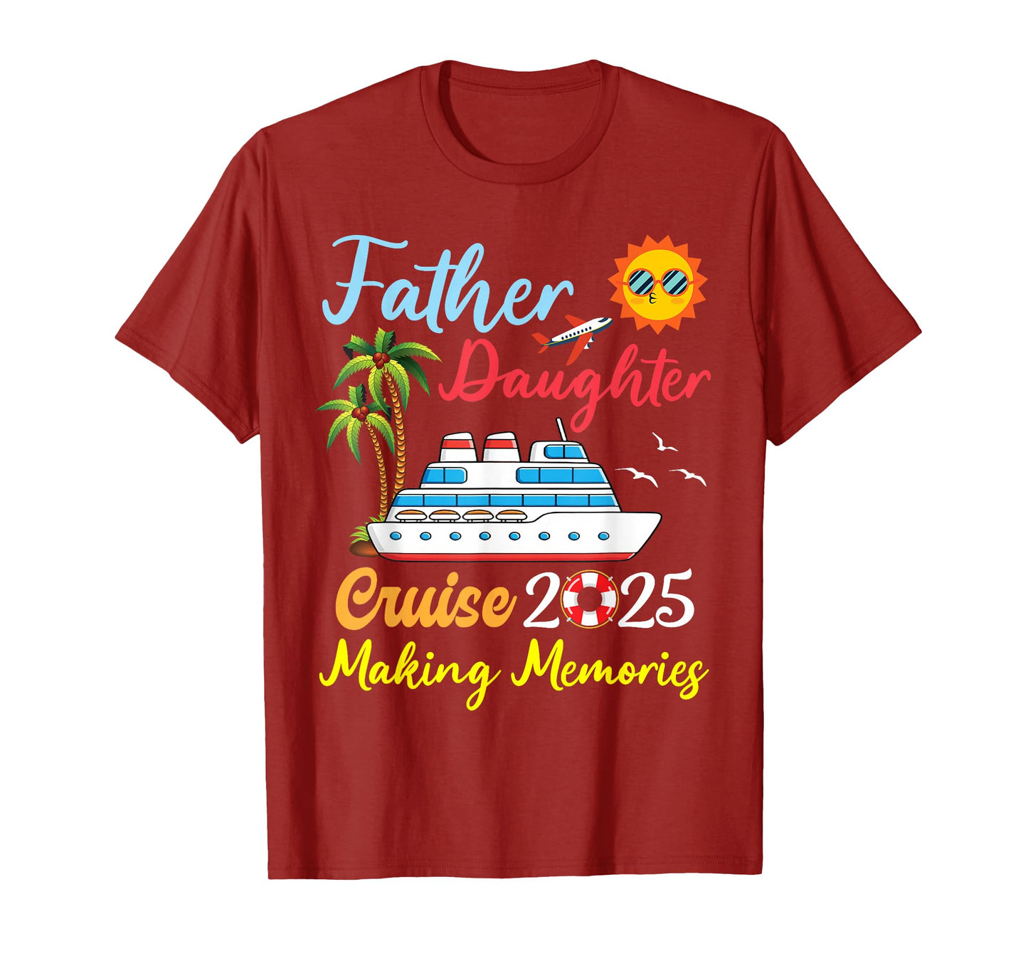 B6Shop New Trip 2025 Father Daughter Family Cruise Trip 2025 T-Shirt