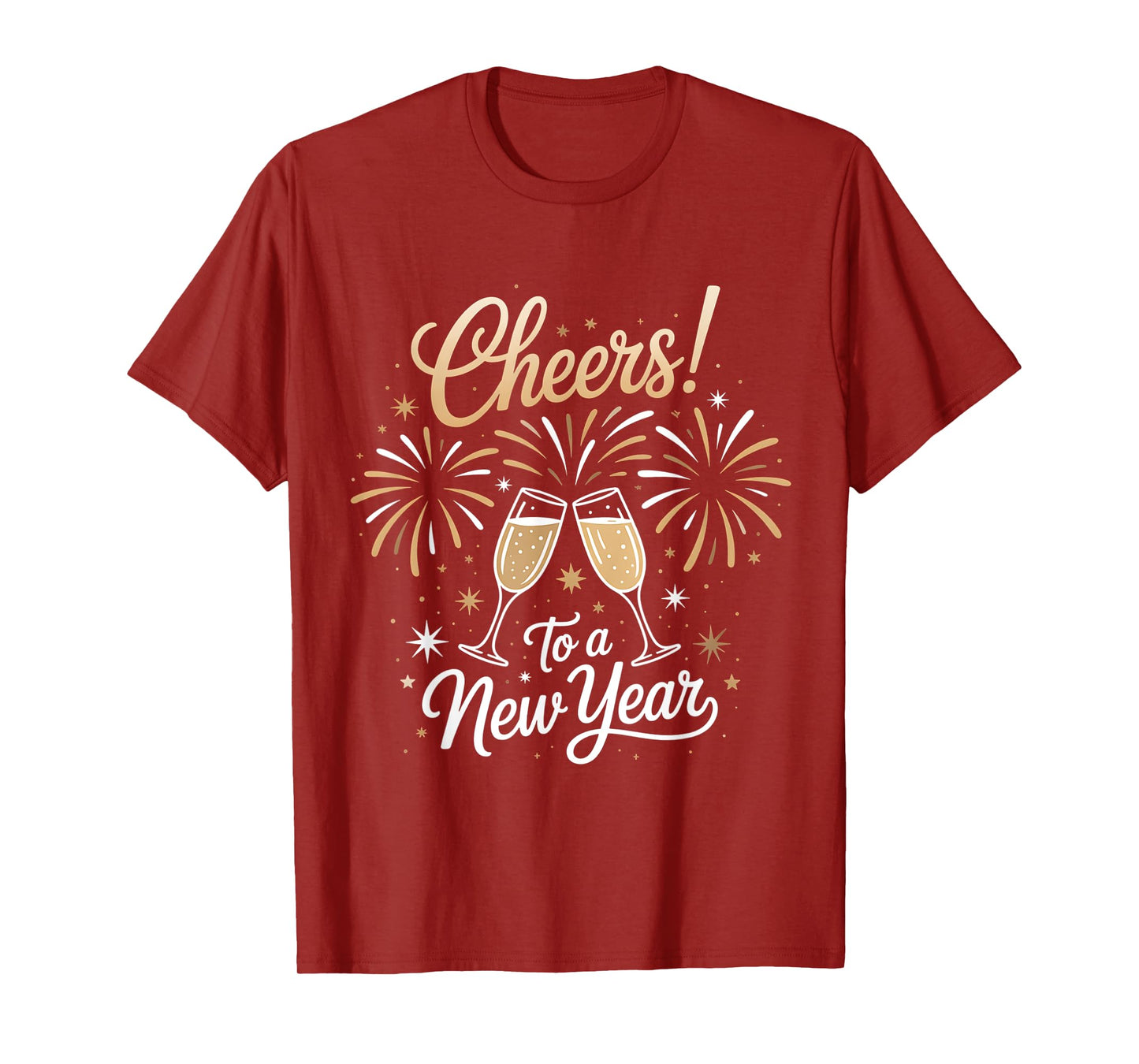 New Year Eve Party Cheers To A New Year Happy New Year 2026 T-Shirt