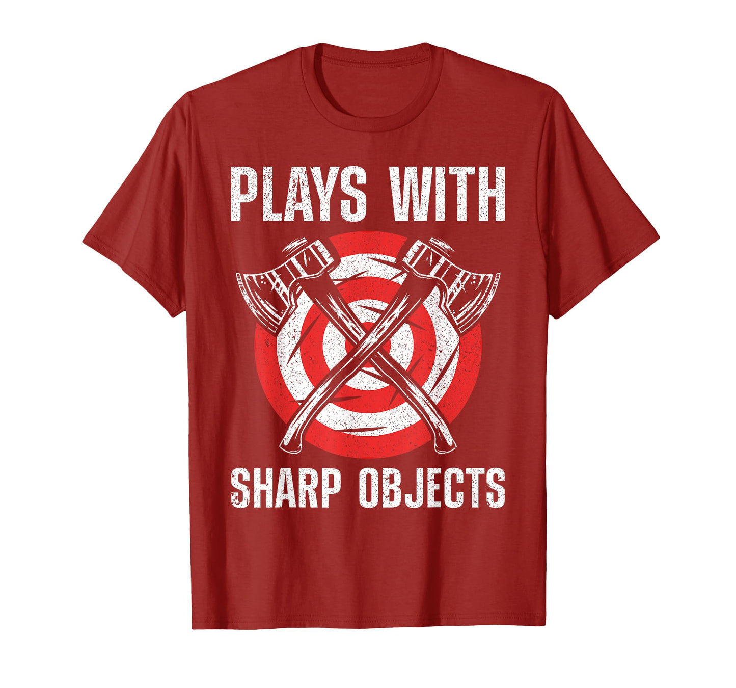 Funny Axe Throwing Art for Men Women Ax Thrower Axe Throwing T-Shirt