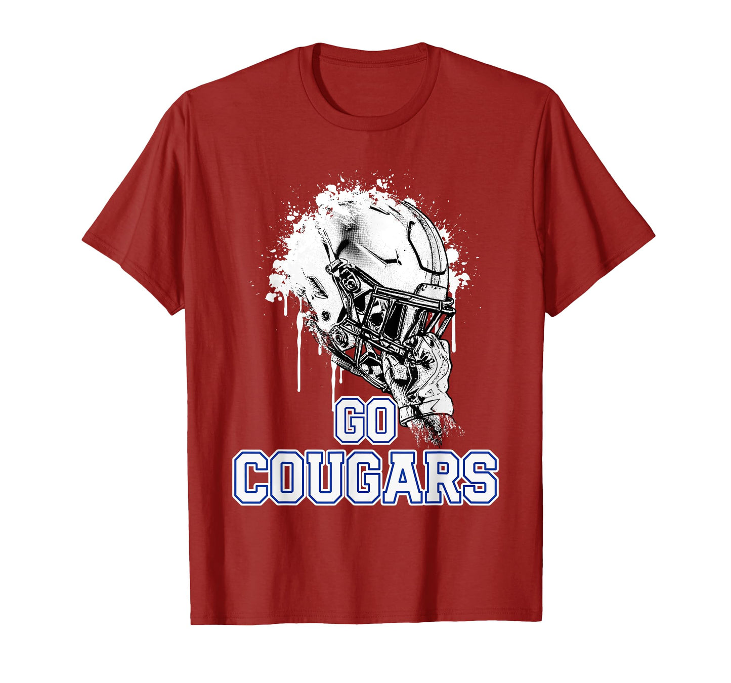 Beaumont Cougars Rising Helmet GO! T-Shirt