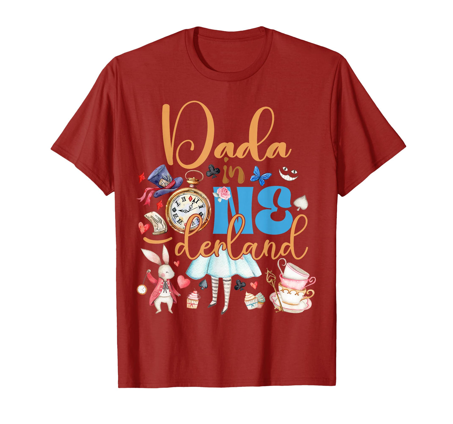 Alice Dada in ONEderland Birthday Family T-Shirt