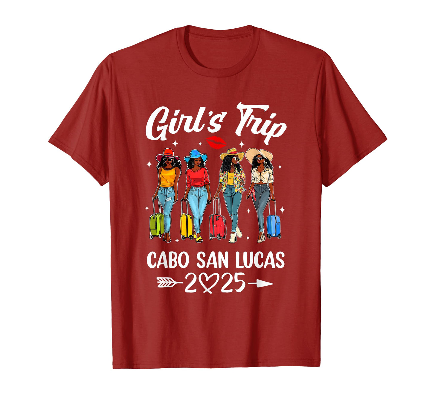 Cabo San Lucas Girls Trip 2025 Birthday Squad Women Vacation T-Shirt