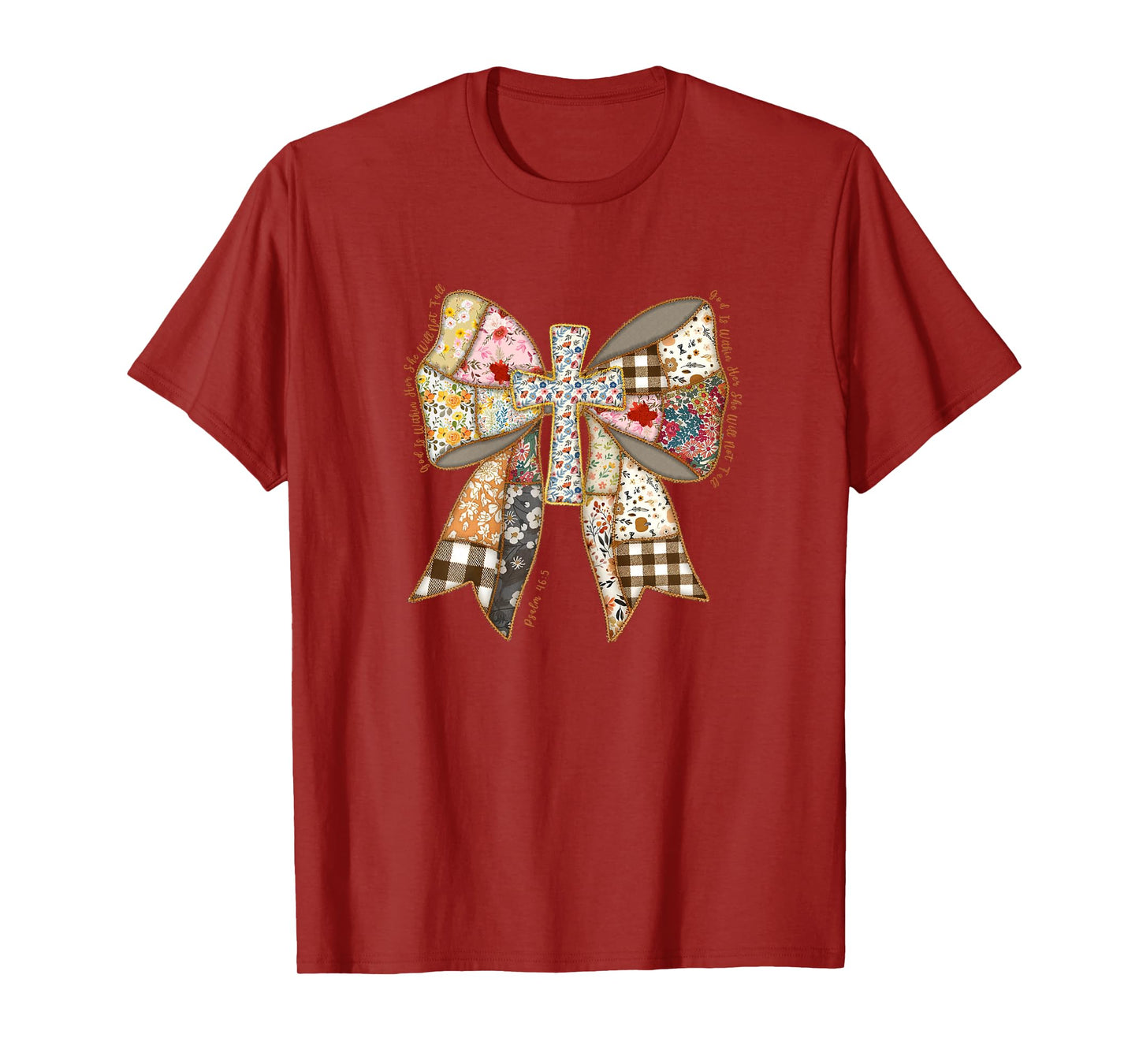 God is Within Her She Will Not Fall T-Shirt