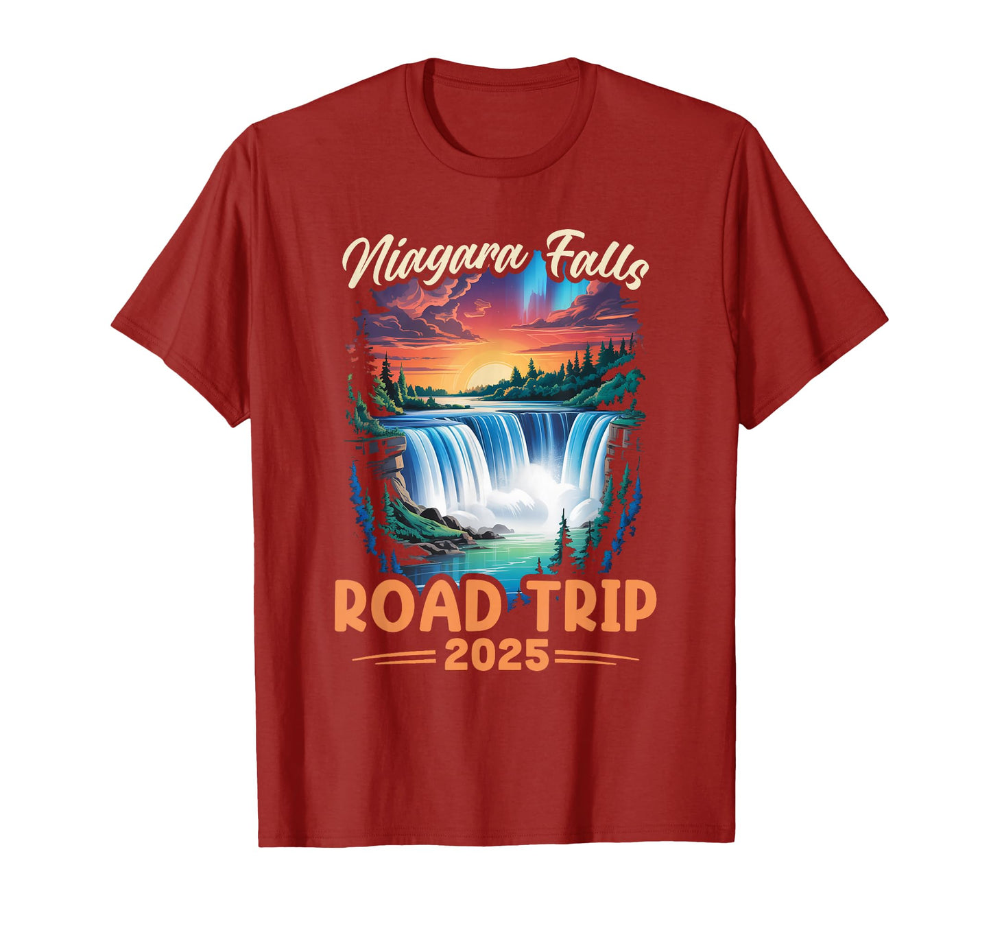 Niagara Falls Road Trip Family Vacation Trip Men Women T-Shirt