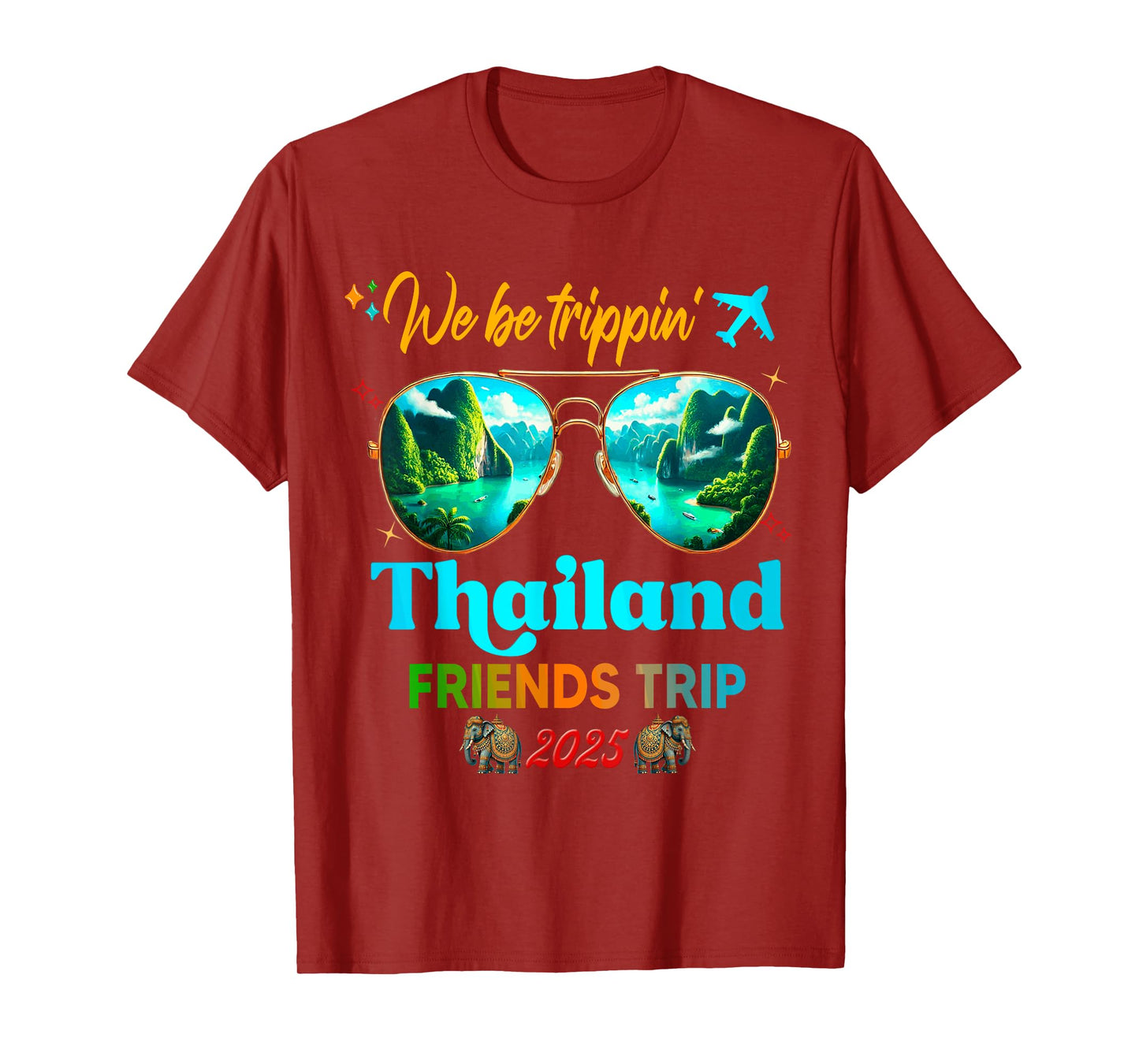 Bangkok Thailand Vacation 2025 T-Shirt